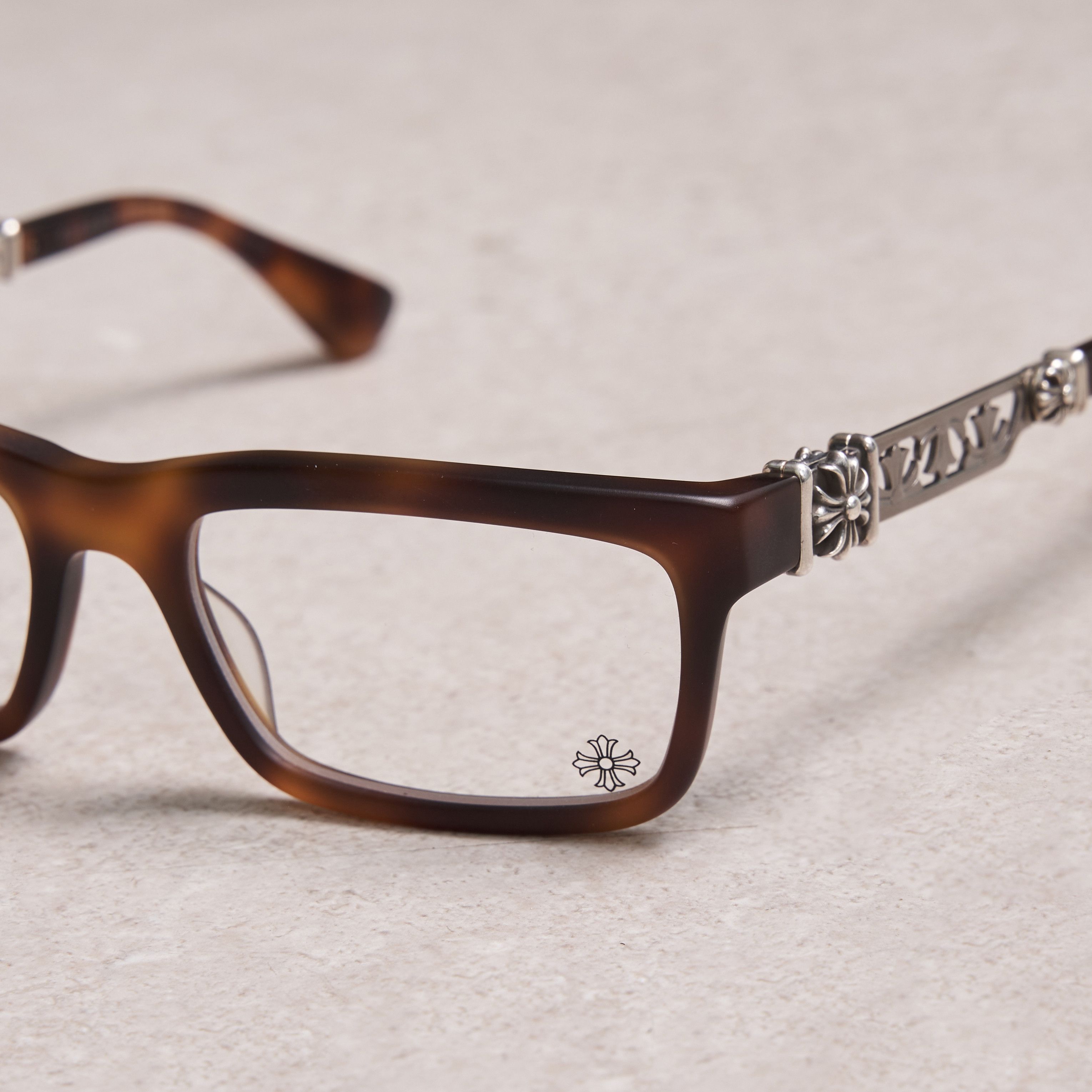 Chrome Hearts ✨Rare PENETRANUS III Matte Butterscotch Tortoise Size ONE SIZE - 6 Thumbnail