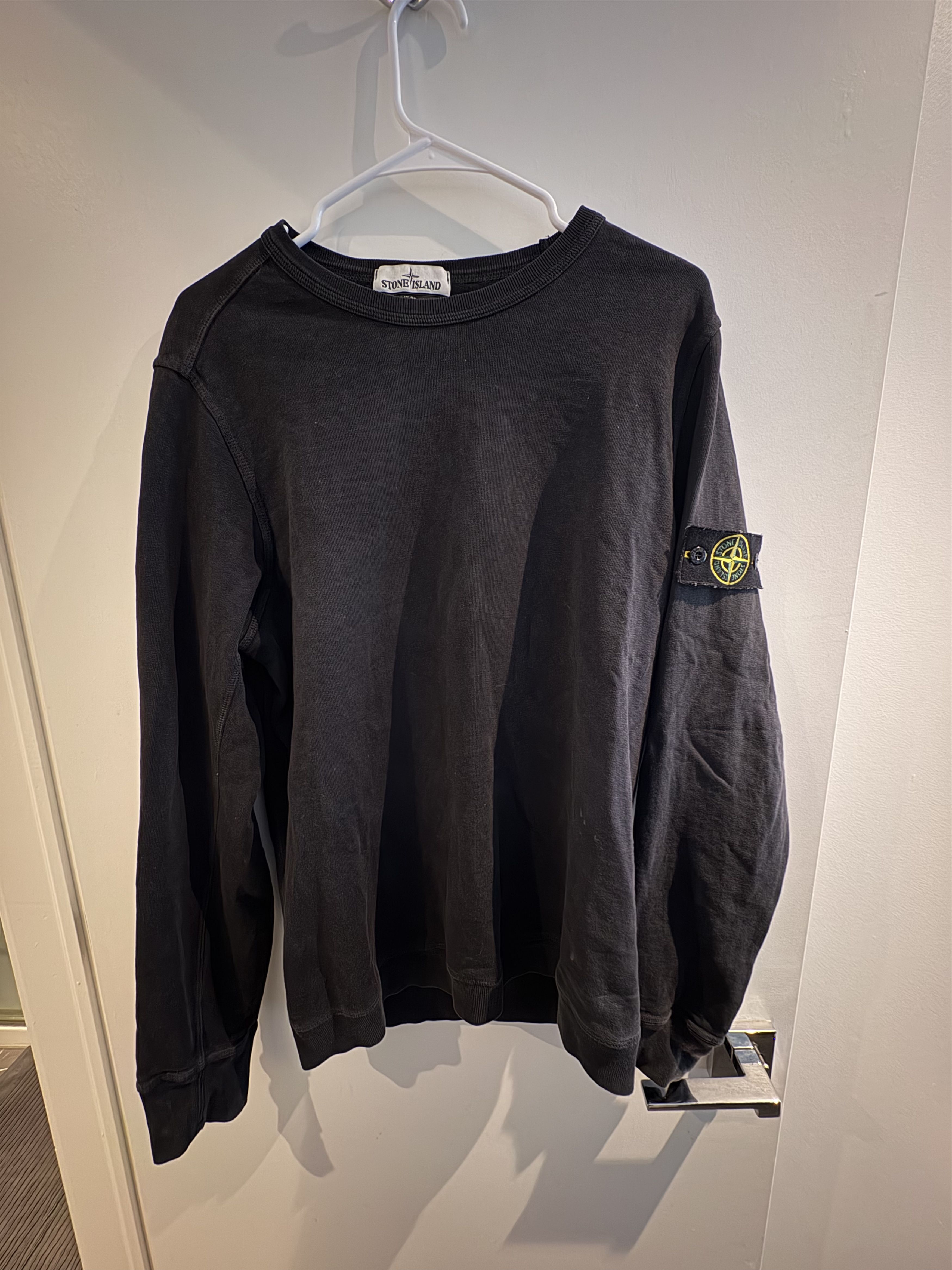Stone Island Stone Island black crew neck Size US M / EU 48-50 / 2 - 1 Thumbnail