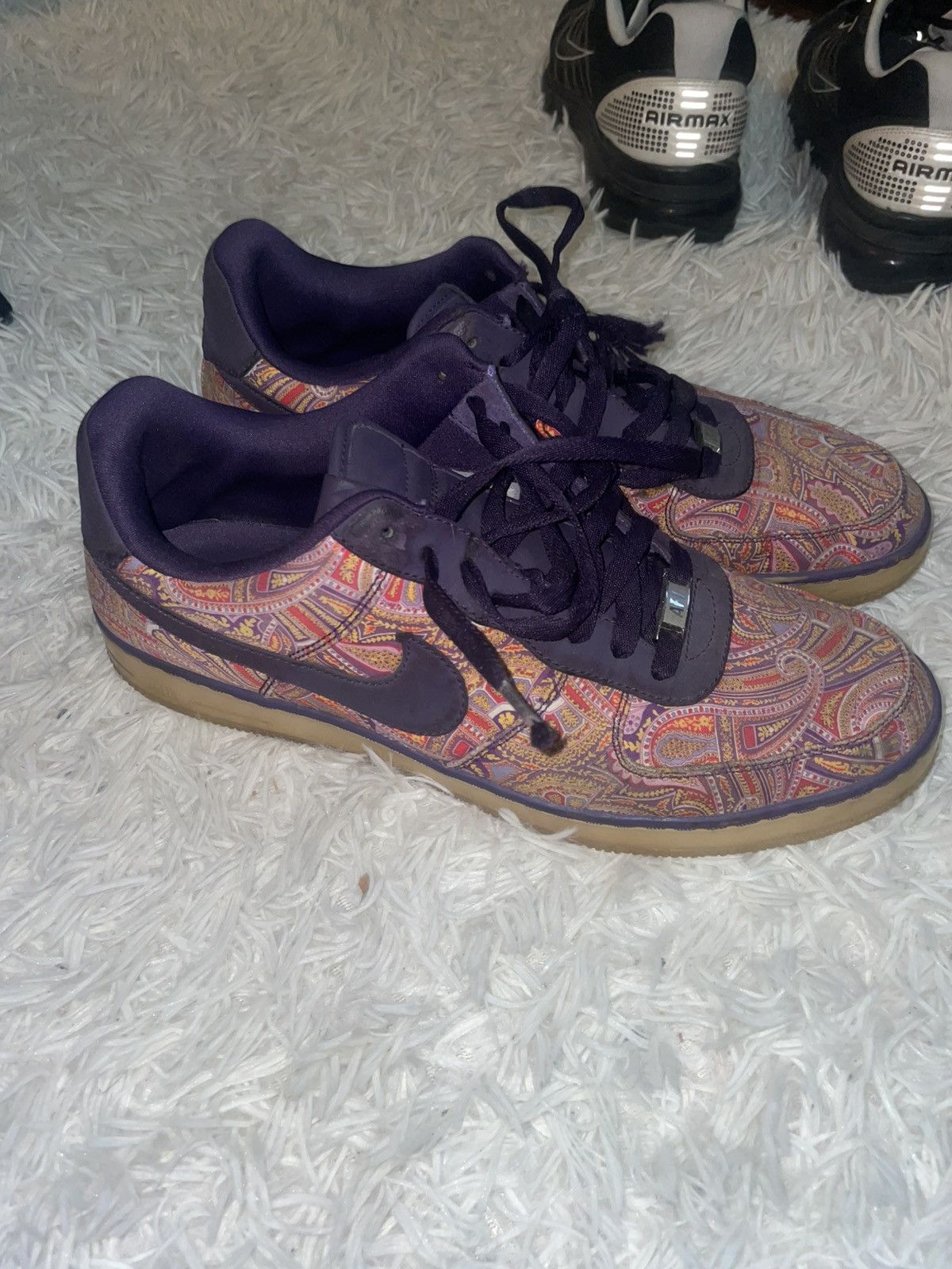 Nike Air Force 1 paisley Size US 12 / EU 45 - 5 Thumbnail