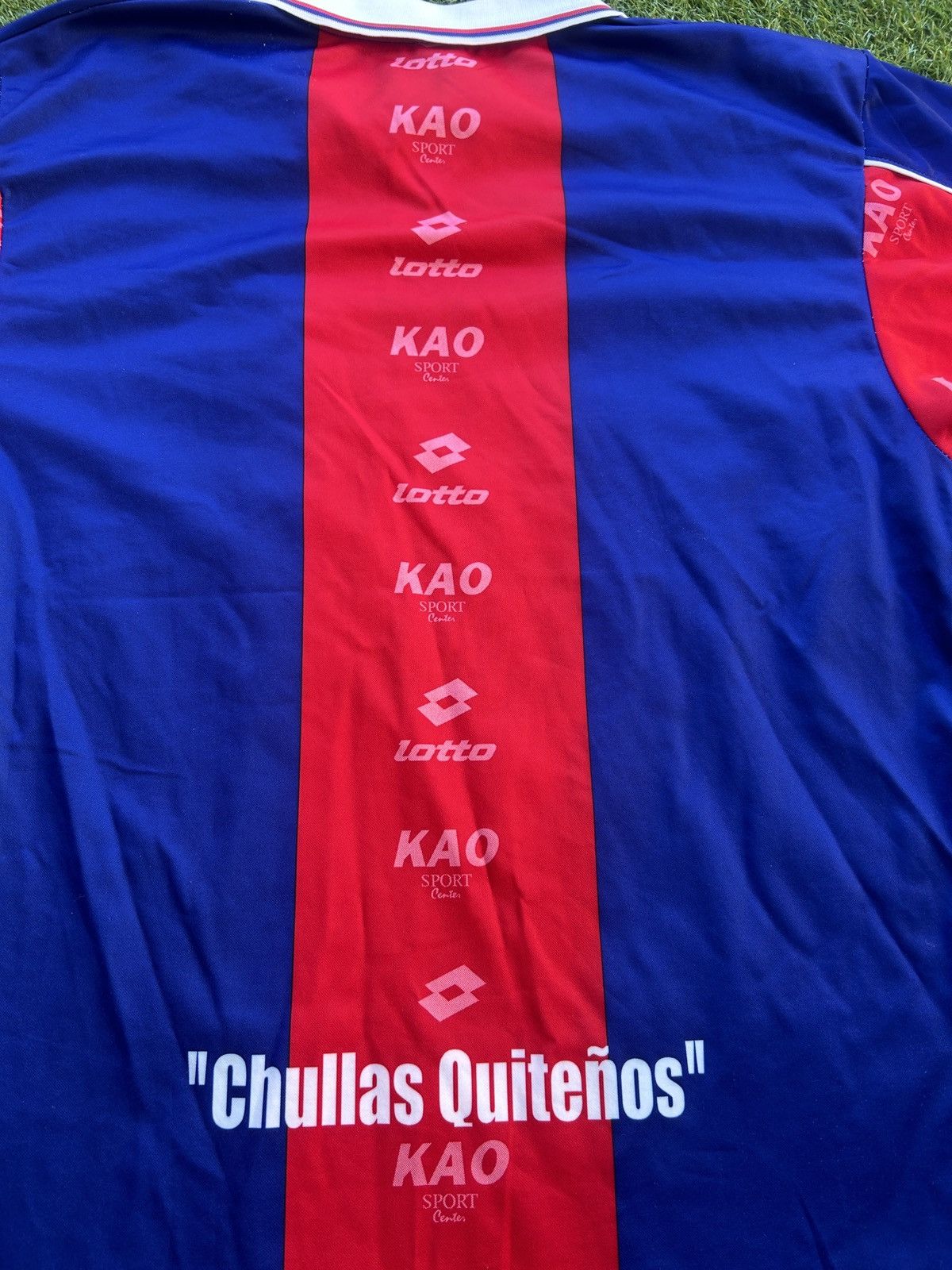 Lotto Sport Vintage Lotto S.D. Quito Jersey Size XL Size US XL / EU 56 / 4 - 5 Thumbnail