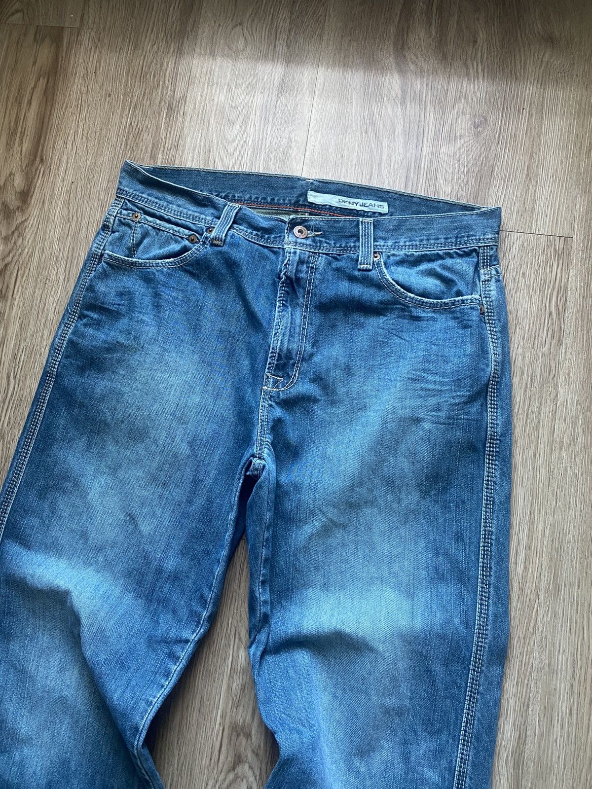 DKNY Y2K 00s DKNY Jeans Size US 34 / EU 50 - 3 Thumbnail