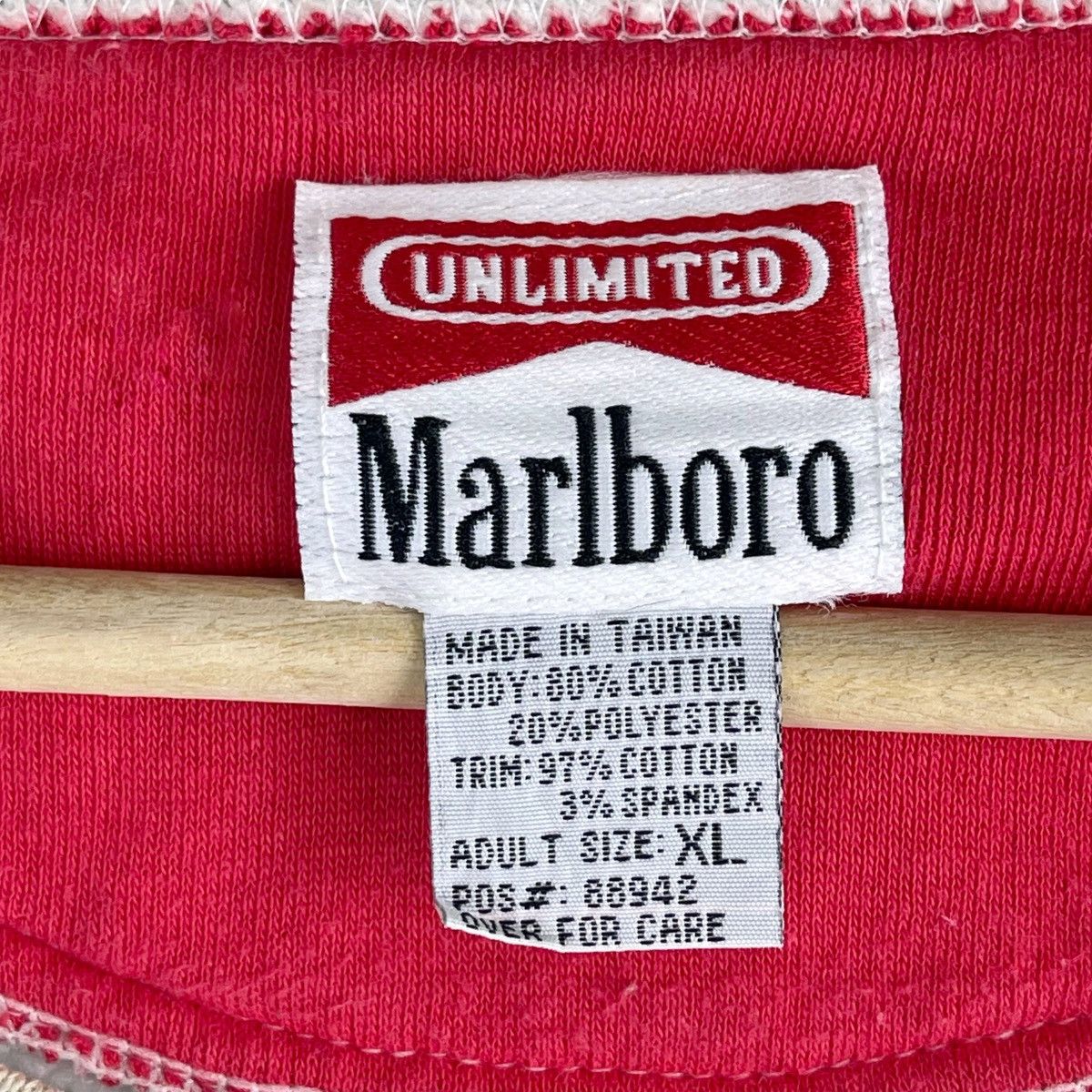 Marlboro × Marlboro Unlimited × Vintage 90’s Marlboro Unlimited Sweatshirt Size US XL / EU 56 / 4 - 8 Thumbnail