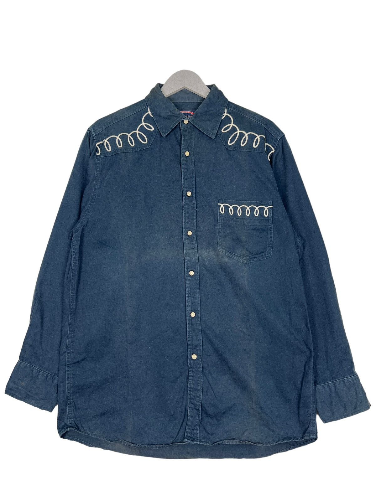 Japanese Brand 🔥 VINTAGE ROUTE 66 WESTERN SHIRTS JACKET Size US L / EU 52-54 / 3 - 2 Thumbnail