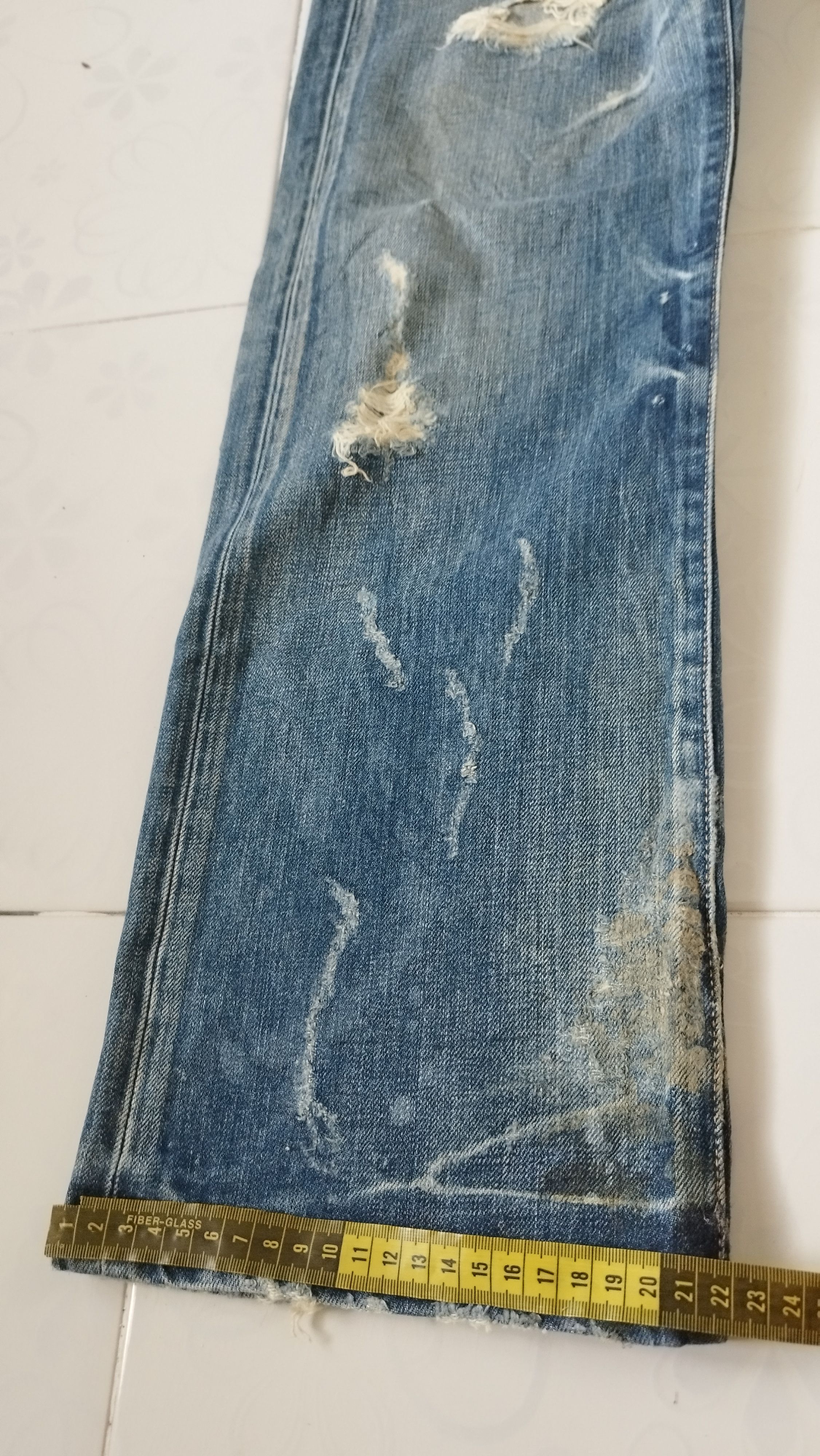 Hysteric Glamour SOUL OF FREEDOM distressed Size US 34 / EU 50 - 15 Thumbnail