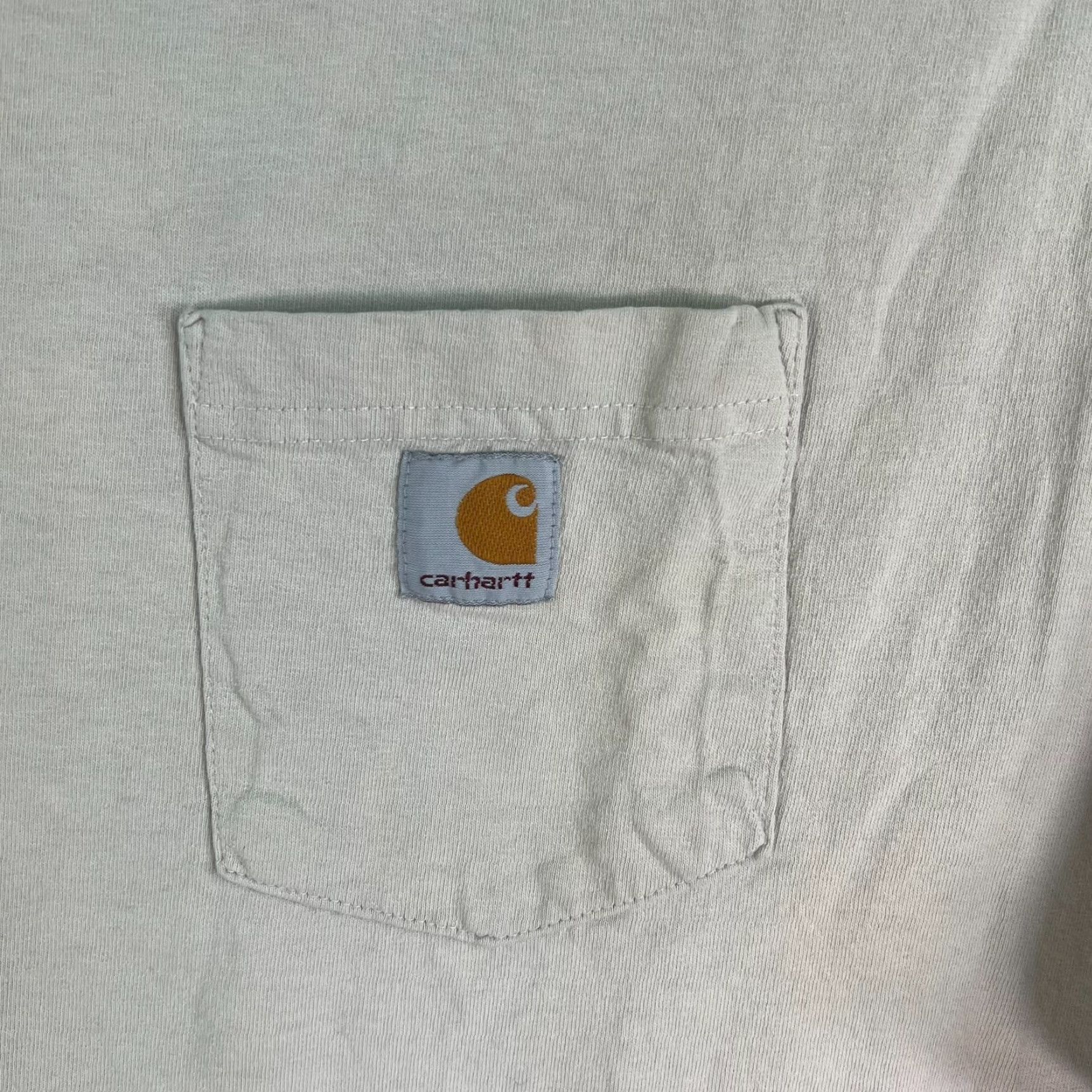 Carhartt Carhartt T Shirt Pocket Mens 2XL Gray Short Sleeve Loose Fit Distressed Size US XXL / EU 58 / 5 - 2 Thumbnail