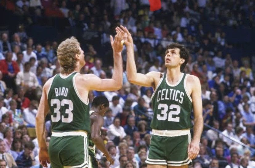 NBA × Vintage Vintage 80s boston celtics shorts Size US 33 - 1 Thumbnail