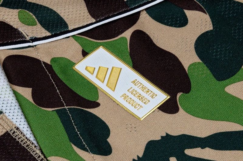 Bape Bape Adidas Jersey Size ONE SIZE - 4 Thumbnail