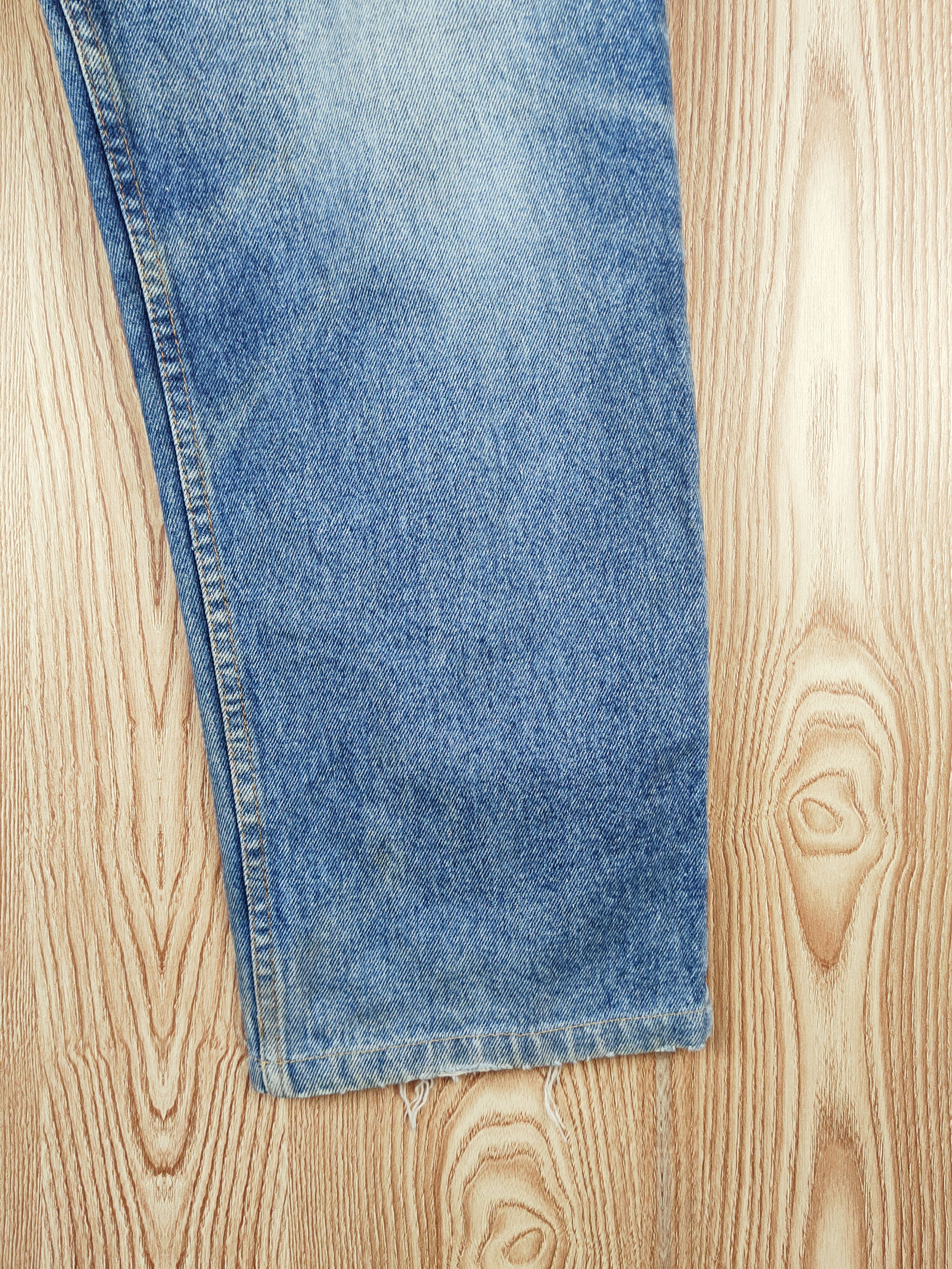Ermenegildo Zegna D Ermenegildo Zegna Faded Distressed Ripped Jeans #S2740 Size US 33 - 6 Thumbnail