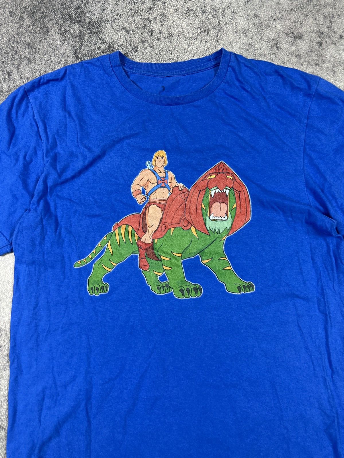 DC Comics He-man Battle Cat Logo T-shirt Streetwear Art Comics Usa M Size US M / EU 48-50 / 2 - 2 Thumbnail