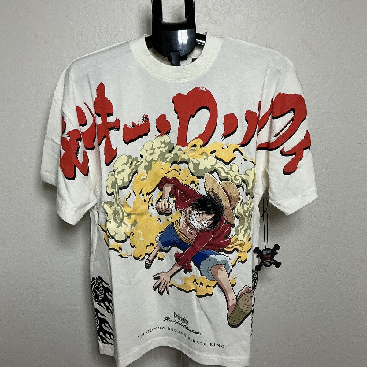 Civil Regime 👑 NWT CIVIL REGIME x ONE PIECE "LUFFY'S RISE" 👑 Size US S / EU 44-46 / 1 - 1 Thumbnail