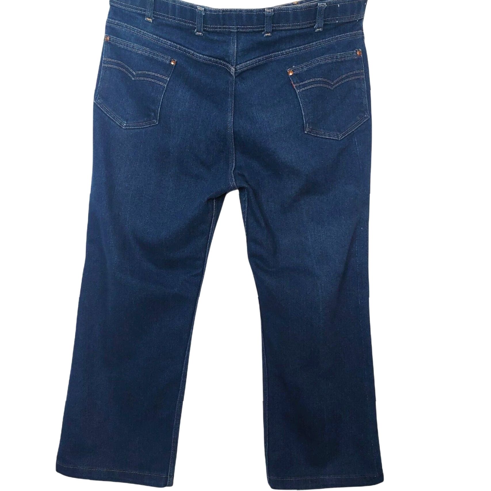 Levi's VINTAGE Levi's Action Jeans Men 43x28 Jeans Relaxed 5-Pocket Denim Blue Retro Distressed Brand Levi's Pants Slacks Slit? Size US 43 - 2 Thumbnail