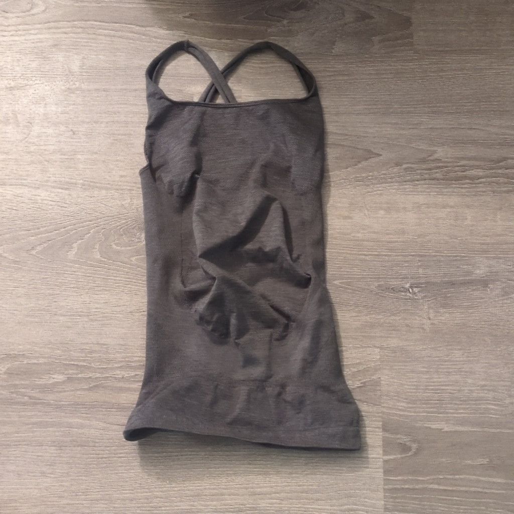 Other Blanqi Maternity Gray Support Crossback Tank Size Small Size S / US 4 / IT 40 - 2 Thumbnail