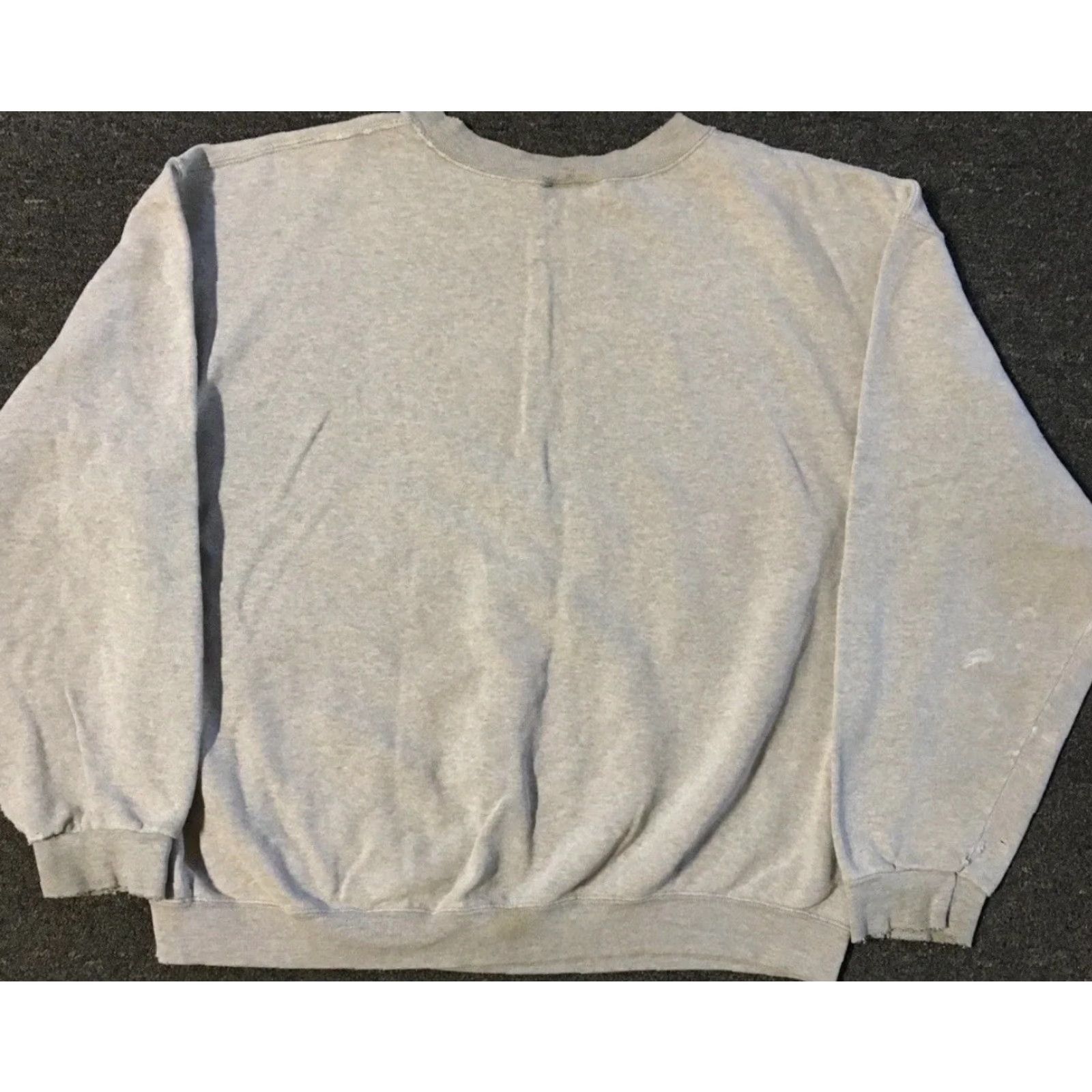 Thrasher VINTAGE Aeropostale Sport Hoodie Mens L Gray Sweatshirt Distressed Boxy 90s Grunge Spellout Track & Field USA USA Size US L / EU 52-54 / 3 - 7 Thumbnail