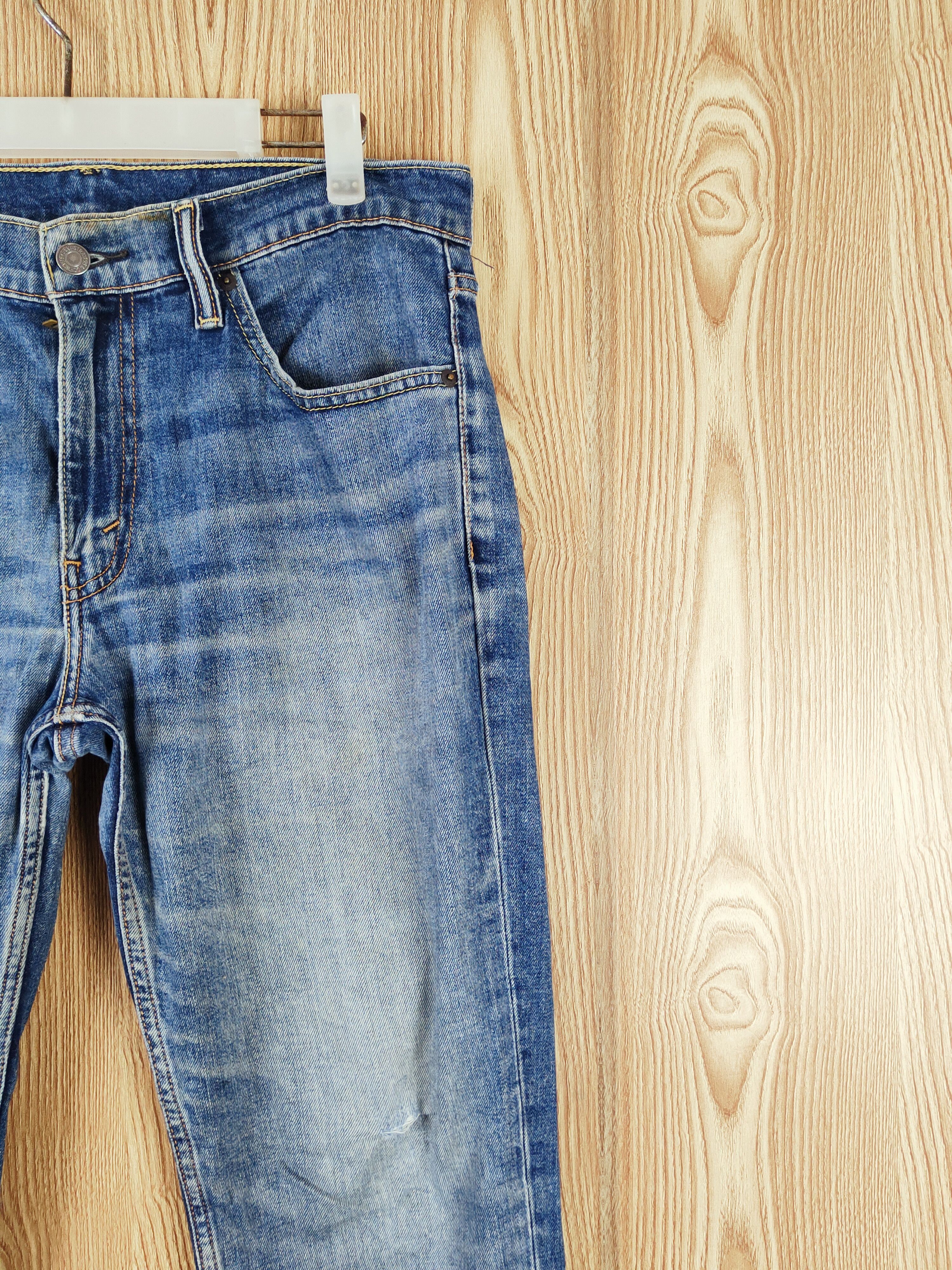 Levi's Levi's vintage Blue Distressed Ripped Jeans #W535 Size US 34 / EU 50 - 5 Thumbnail