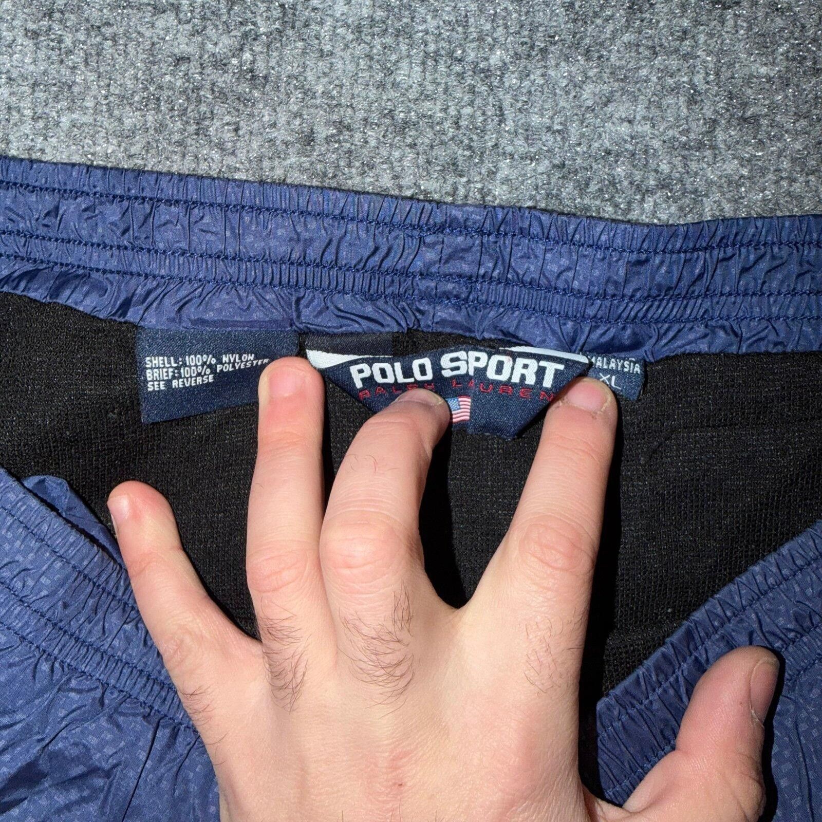 Other Polo Sport Ralph Lauren Lined Swim Trunks Navy Blue Mens XL Size US 36 / EU 52 - 3 Thumbnail