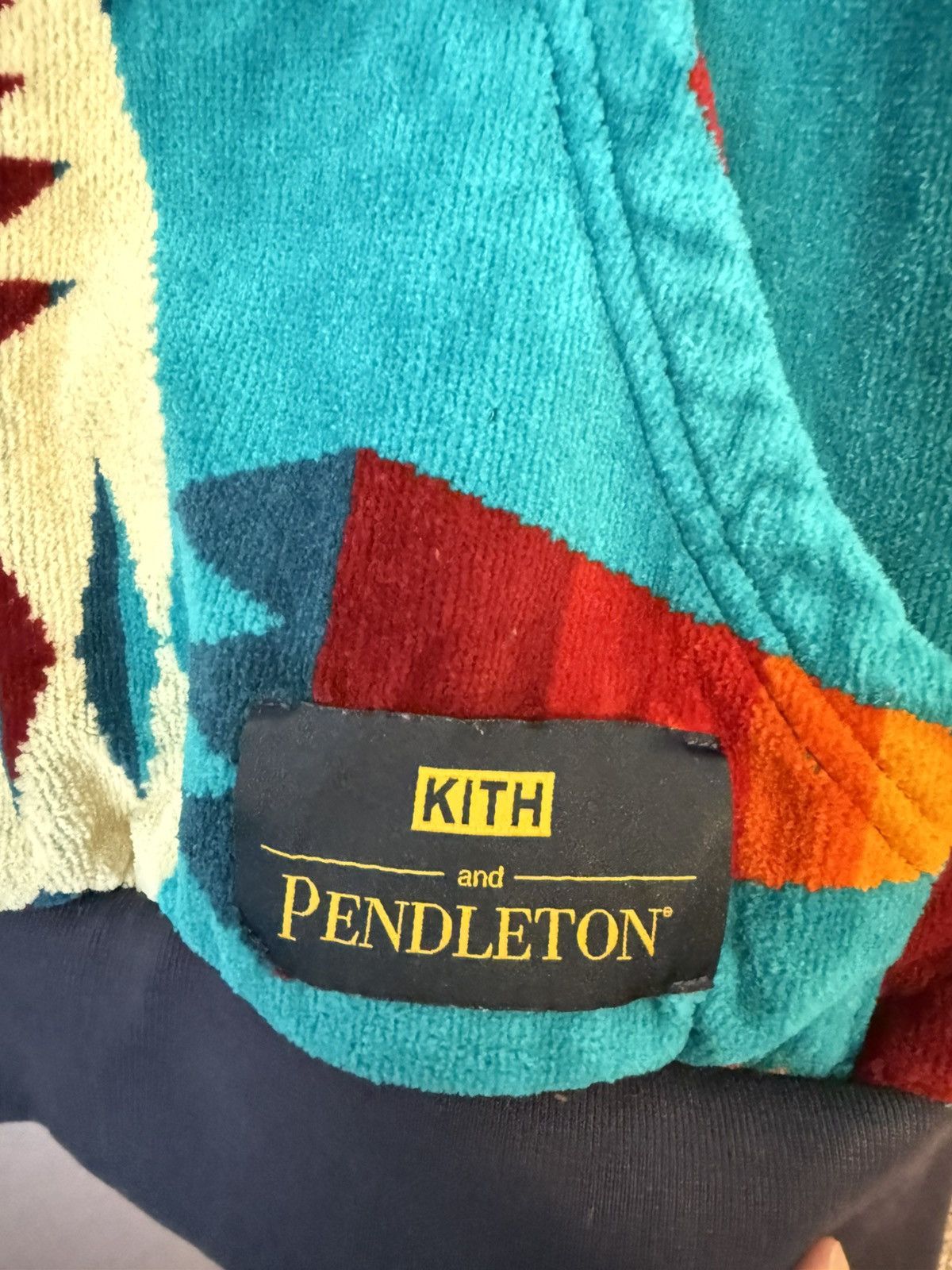 Kith × Pendleton RARE Kith x Pendleton Box Logo Hoodie Size US M / EU 48-50 / 2 - 4 Thumbnail