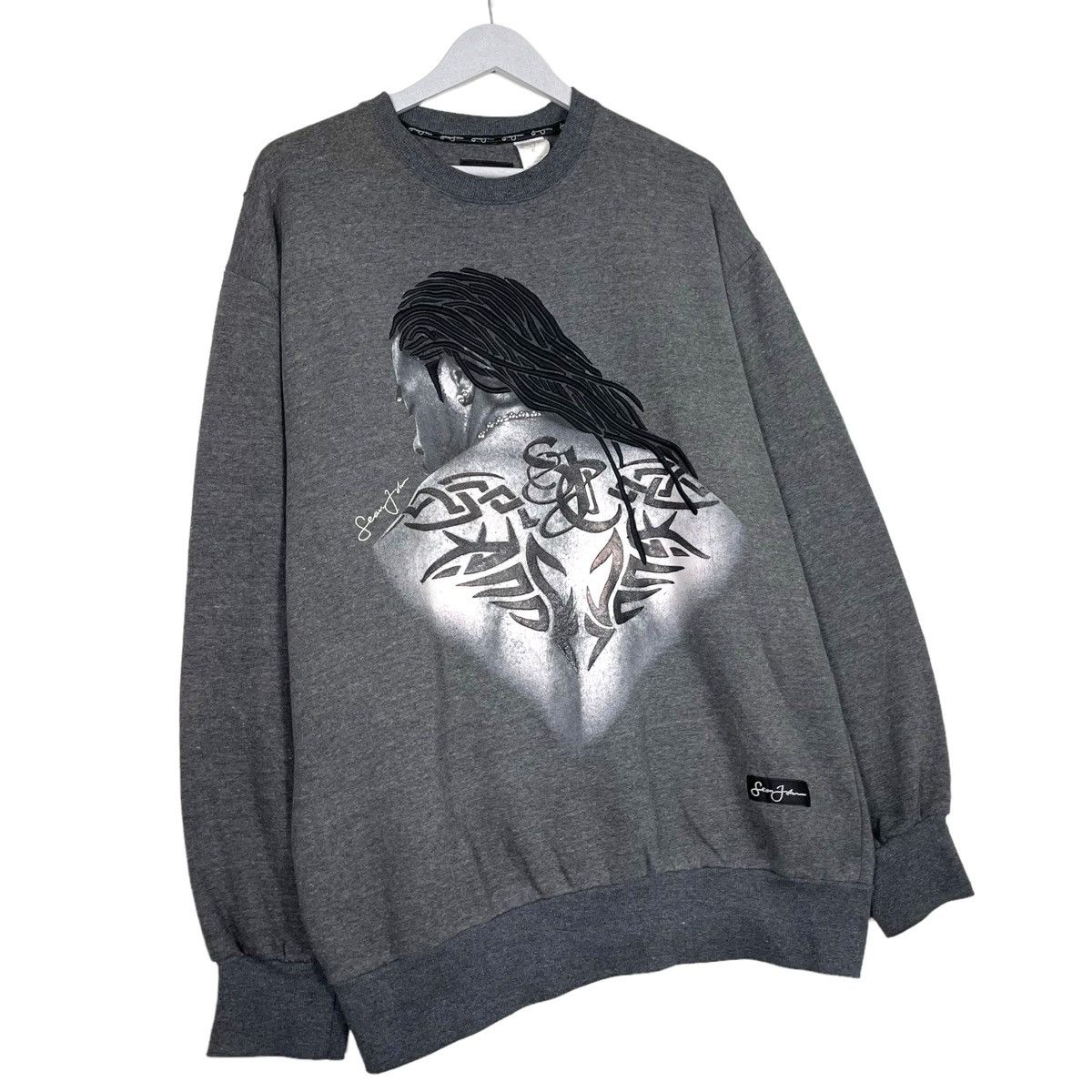 Japanese Brand × Rap Tees × Sean John 💥SEAN JOHN TATTOO GUY CREWNECK SWEATER Size US XL / EU 56 / 4 - 3 Thumbnail