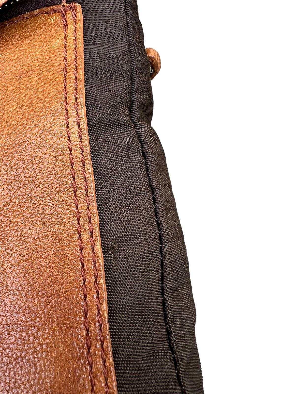 Leather Vintage Arukan Japan Hybrid Leather Bag Size ONE SIZE - 23 Thumbnail