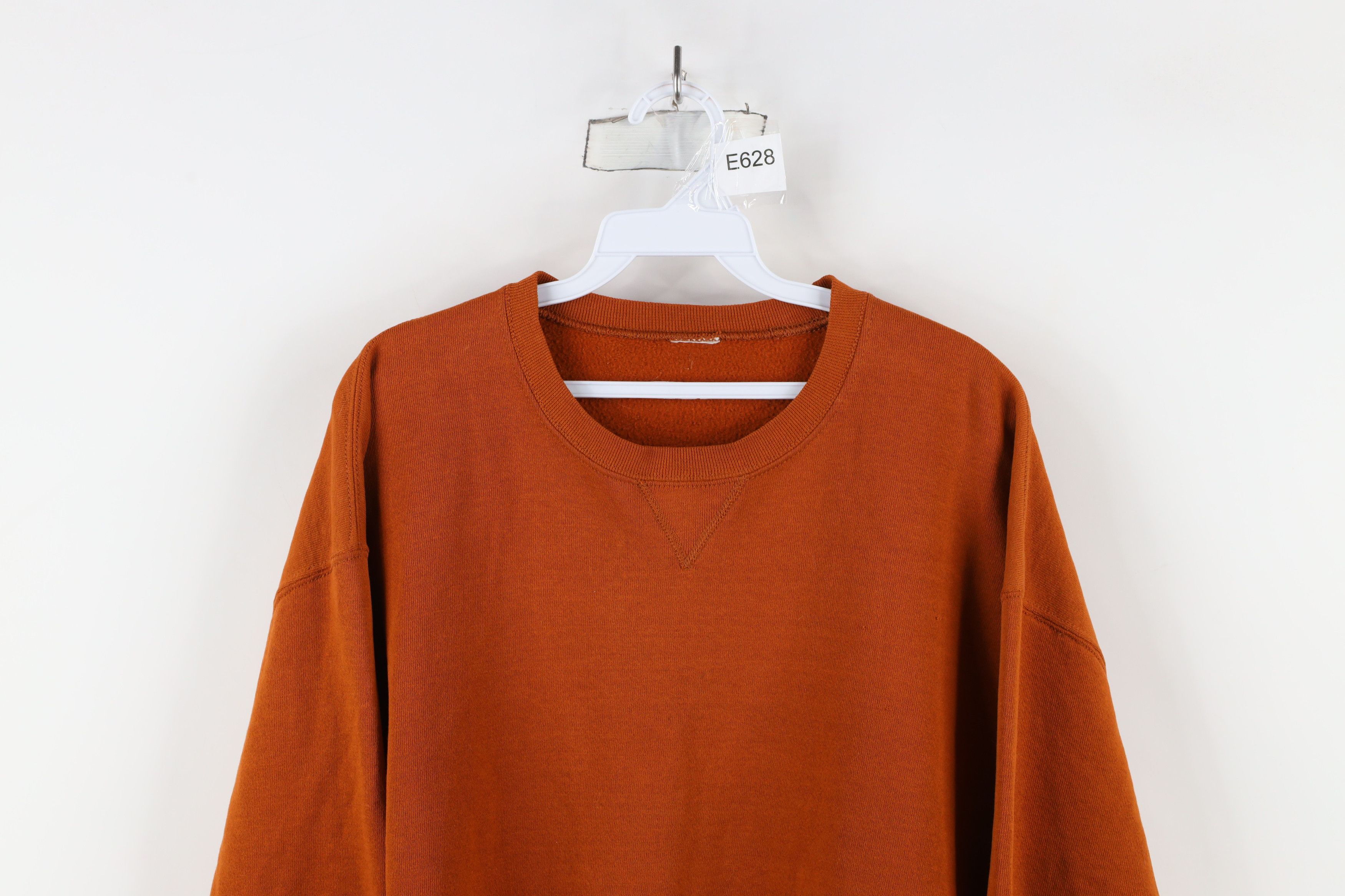 Russell Athletic × Vintage Vintage 90s Russell Athletic Crewneck Sweatshirt Burnt Size US L / EU 52-54 / 3 - 2 Thumbnail