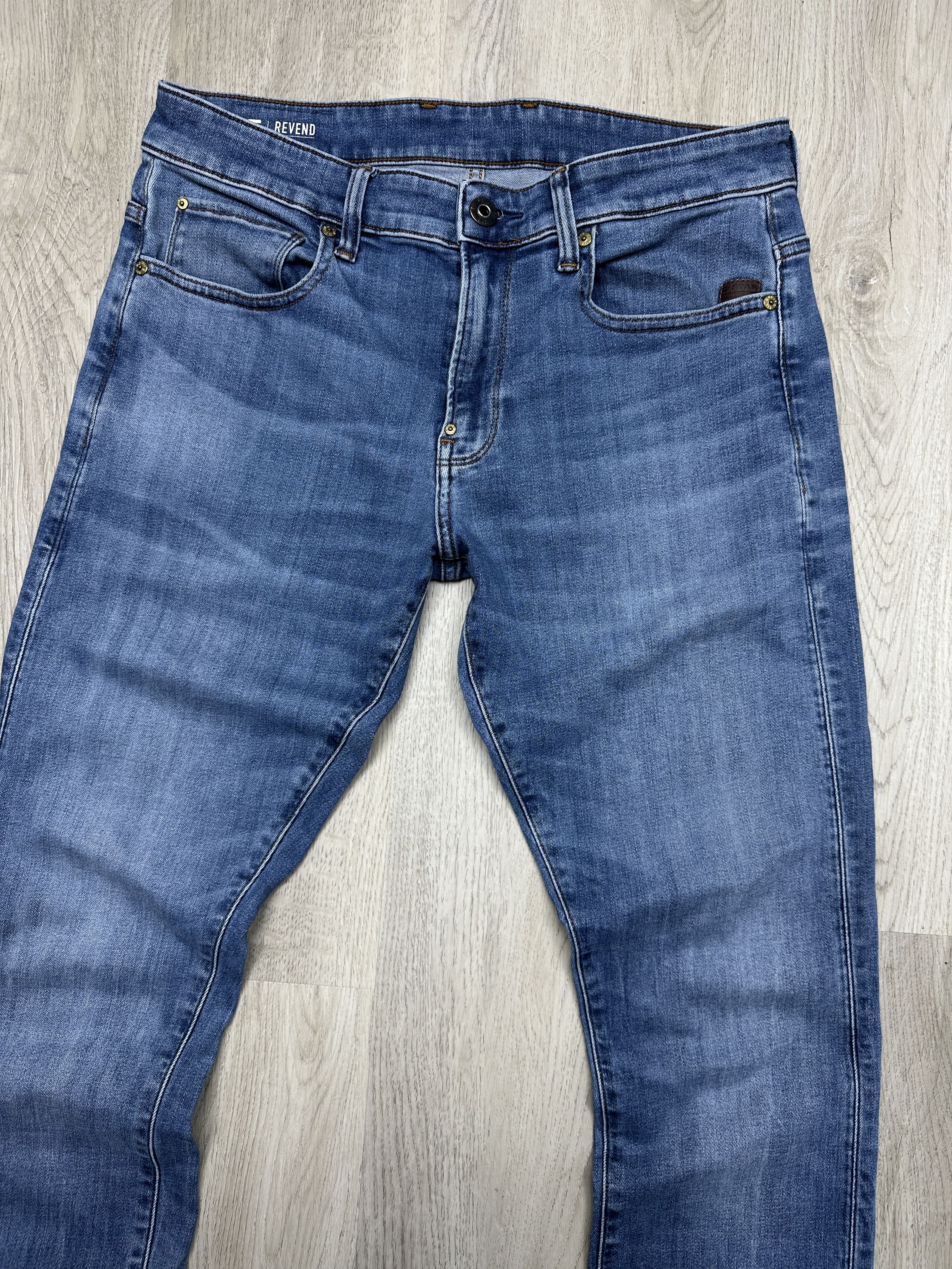 G-Star G Star Raw Mens Revend Skinny Denim Pants Jeans Size US 32 / EU 48 - 2 Thumbnail