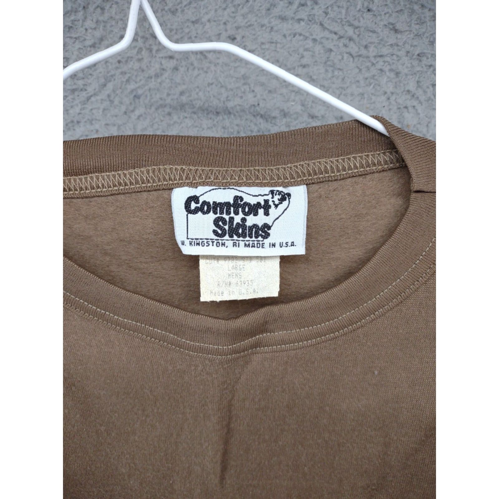 Vintage VINTAGE Comfort Skins Shirt SZ L Beige 90s Base Layer Thermal Long Sleeve Mens Size US L / EU 52-54 / 3 - 2 Thumbnail