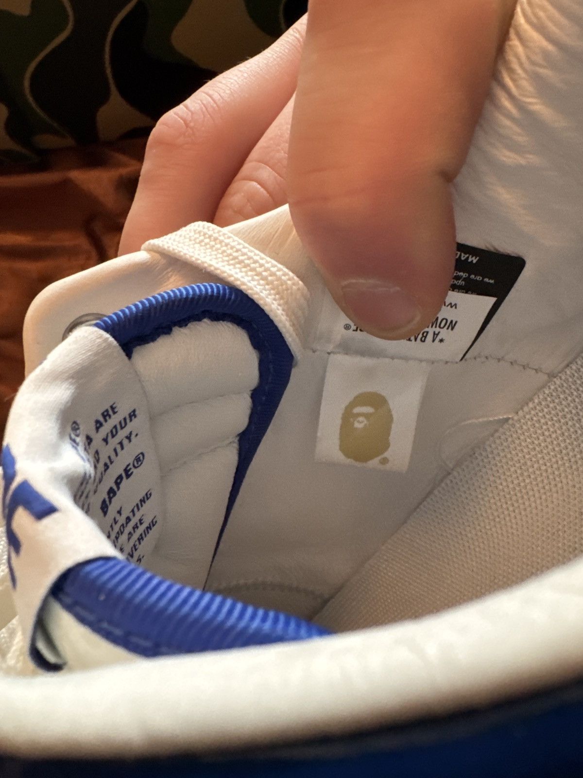 Bape BAPESTA #5 Size US 13 / EU 46 - 9 Thumbnail