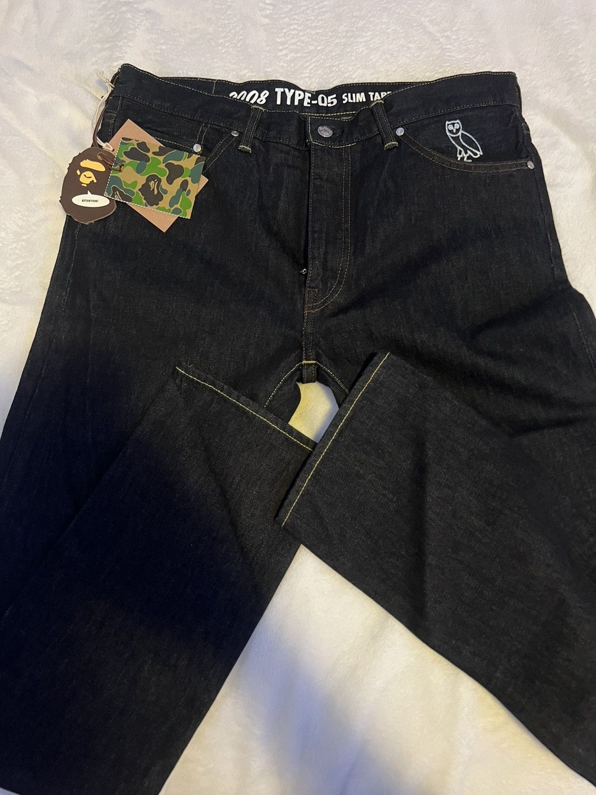 Bape BAPE x OVO 2008 type-05 denim jeans Size US 34 / EU 50 - 2 Thumbnail