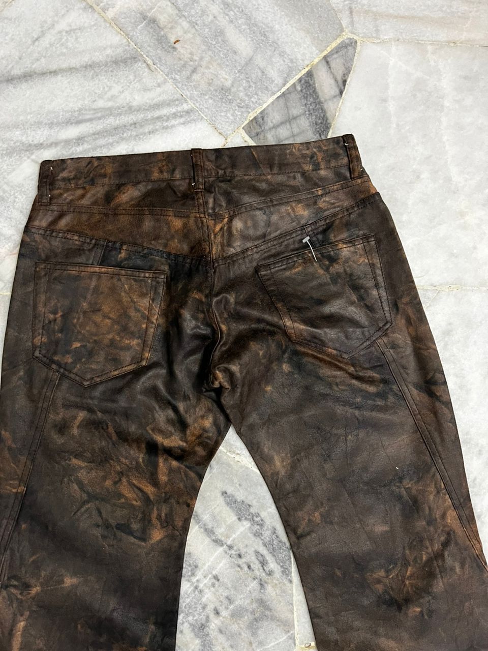 PPFM PPFM Tie Dye Crazy Colour Flare Pants Size US 30 / EU 46 - 10 Thumbnail