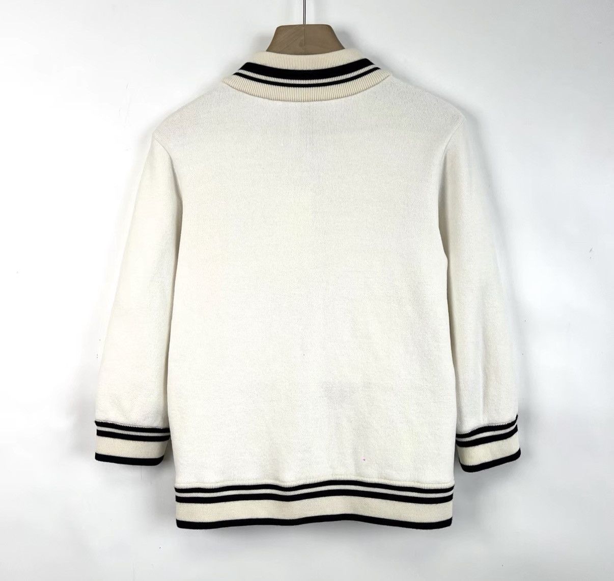 Louis Vuitton Louis Vuitton Three-quarter Sleeve Striped Jacket K12 Size M / US 6-8 / IT 42-44 - 2 Thumbnail
