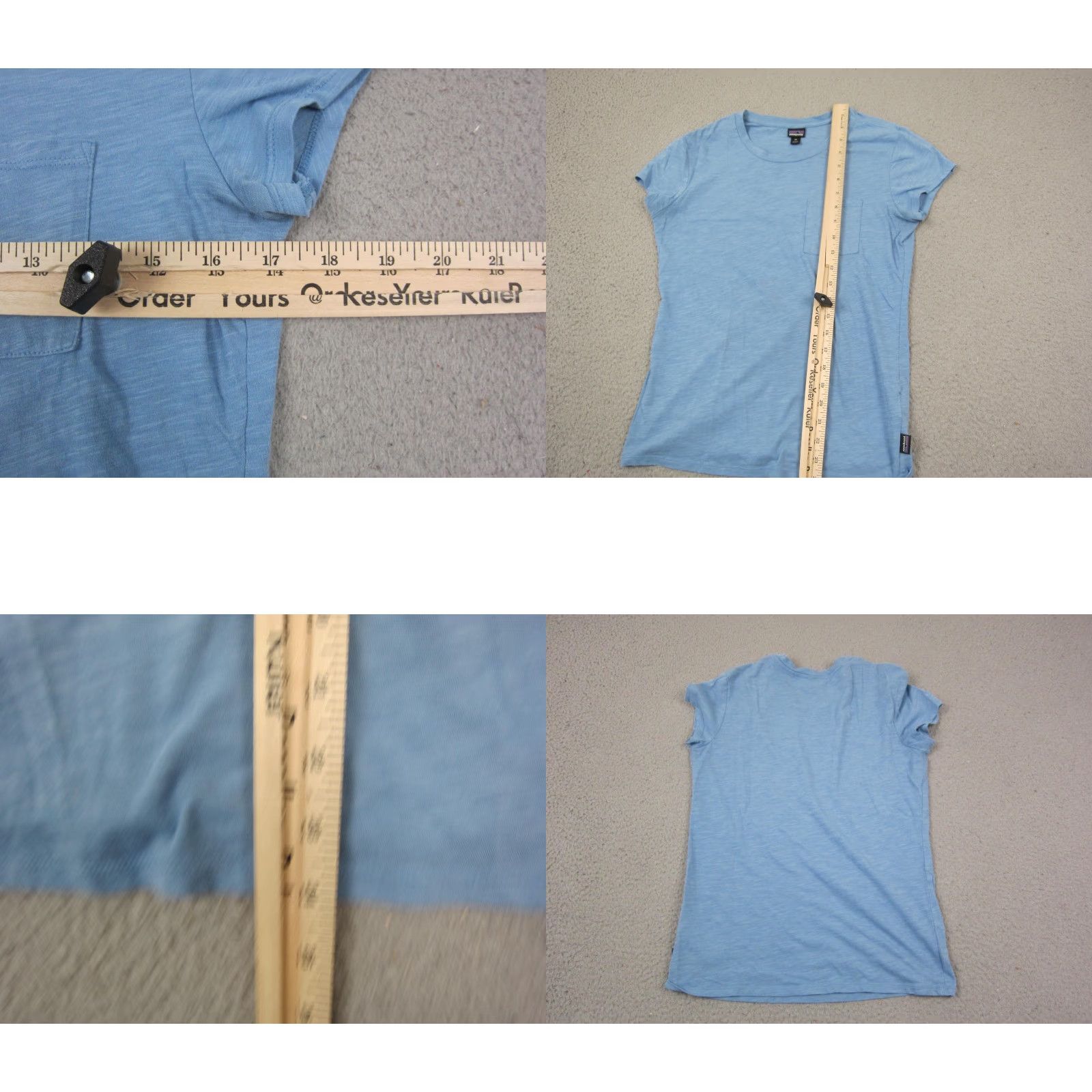 Patagonia Patagonia Shirt Womens XS Blue Mainstay Pocket Casual Tee Shirt Shirt T-Shirt Casual City Outdoor Womens XS Blue Asian? Size XS / US 0-2 / IT 36-38 - 8 Thumbnail