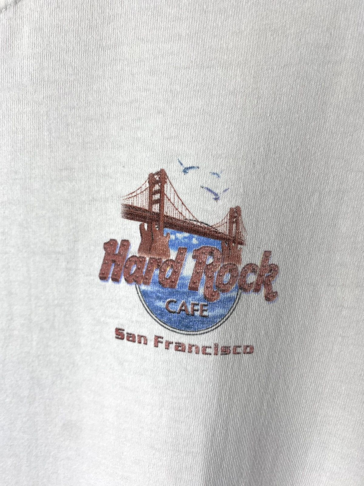 Hard Rock Cafe Vintage 1990’s Hard Rock Cafe San Francisco T Shirt Size US L / EU 52-54 / 3 - 4 Thumbnail