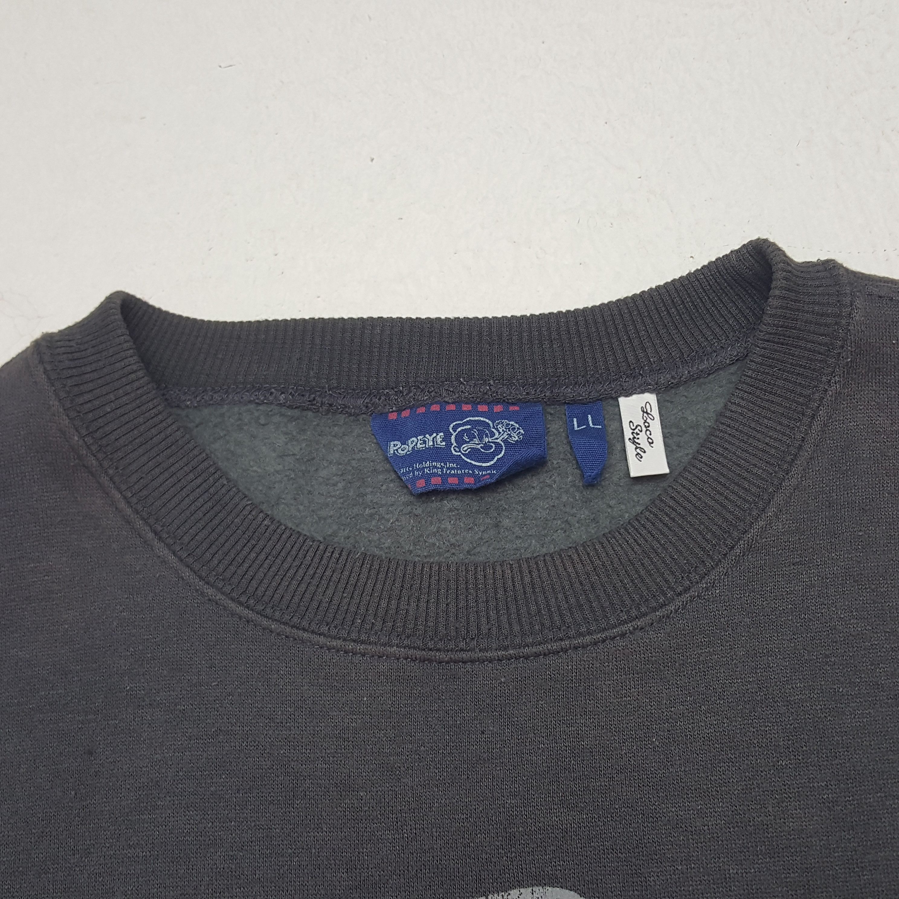 Cartoon Network × Japanese Brand × Vintage Vintage Popeye Sweatshirt Size US XL / EU 56 / 4 - 4 Thumbnail