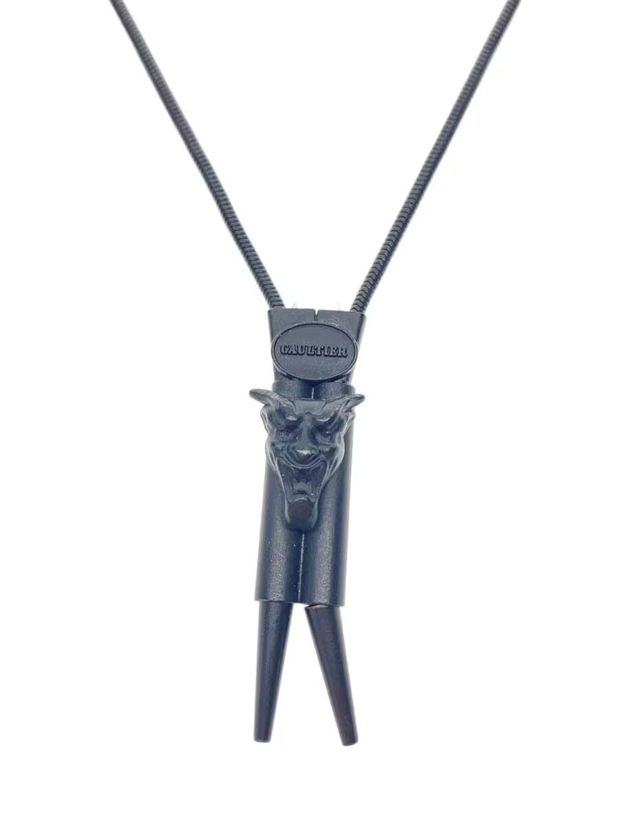 Jean Paul Gaultier Archive Devil Motif Logo Necklace Size ONE SIZE - 1 Thumbnail