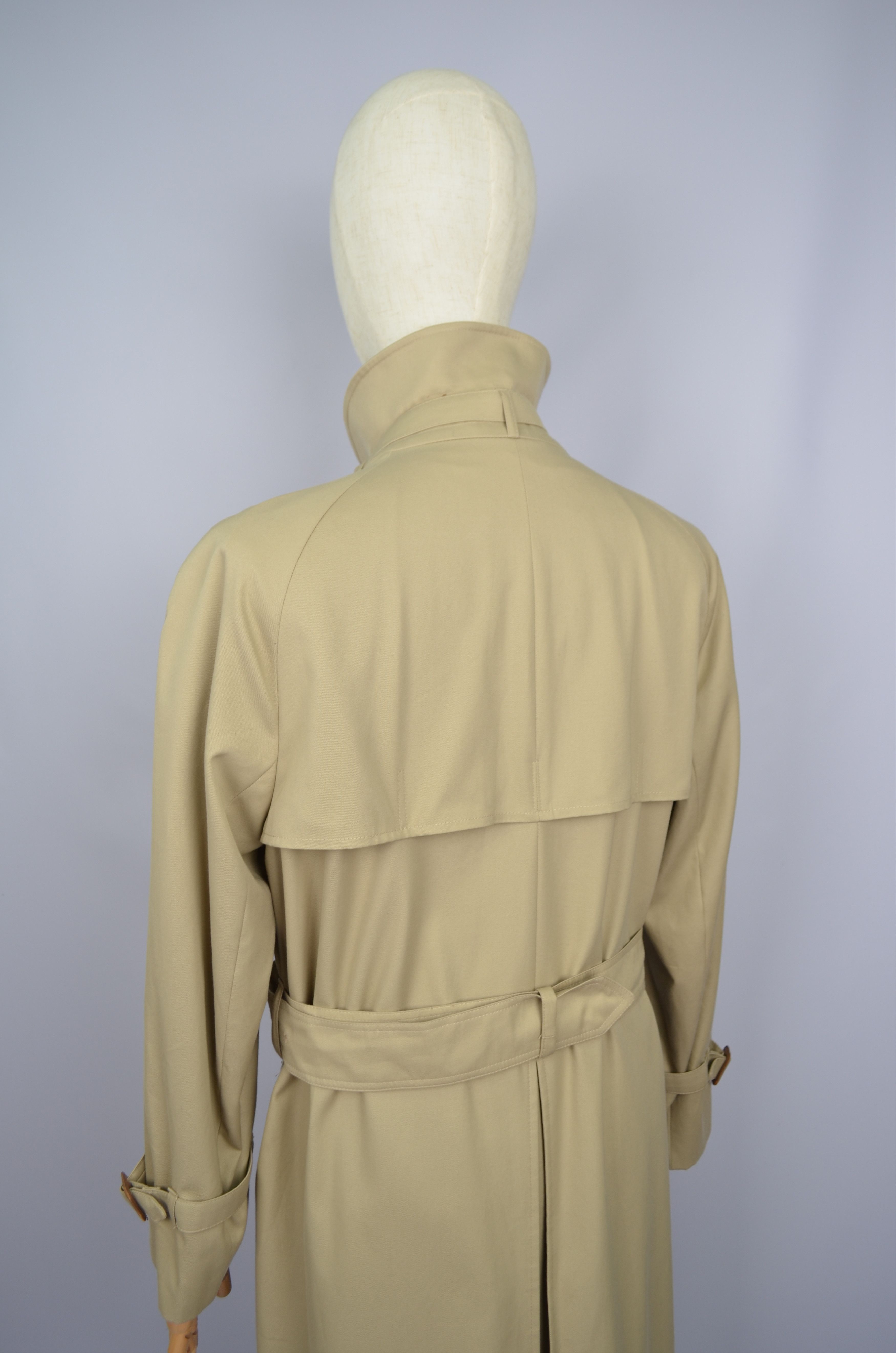 Aquascutum × Vintage Aquascutum London Trench Coat Aqua 5 Vintage Sz 38 S/M Size US M / EU 48-50 / 2 - 16 Thumbnail