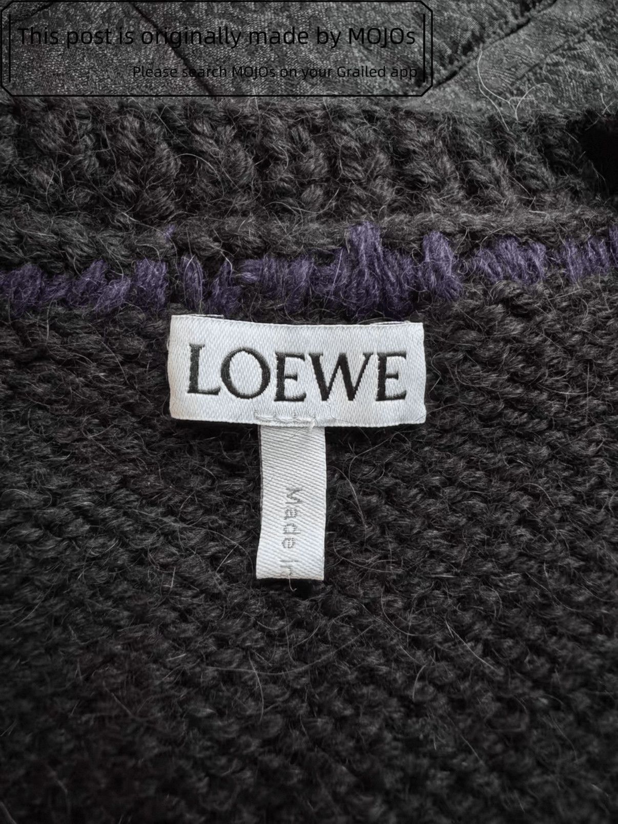 Loewe Loewe Dragon Pattern Knitwear mojos1358124 Size US S / EU 44-46 / 1 - 3 Thumbnail
