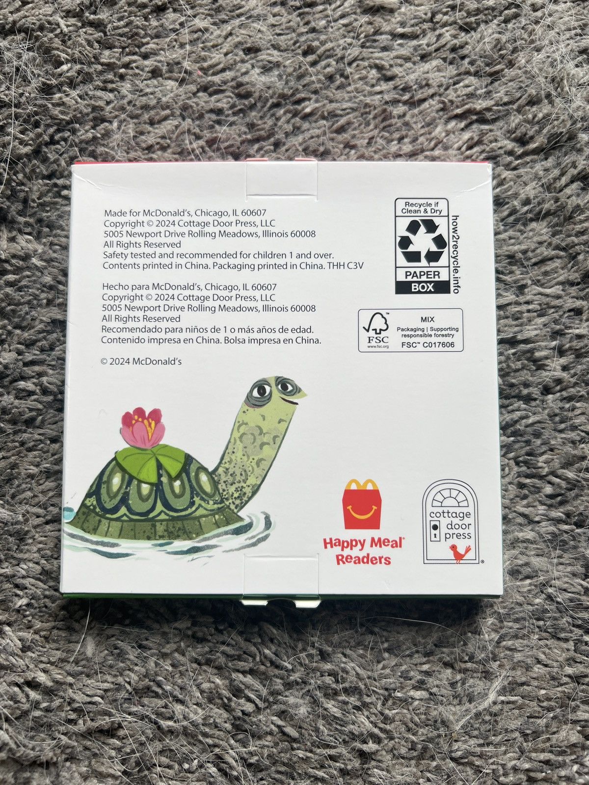 Hypebeast 2024 McDonald’s Happy Meal Readers Little Green Frog Size ONE SIZE - 2 Thumbnail