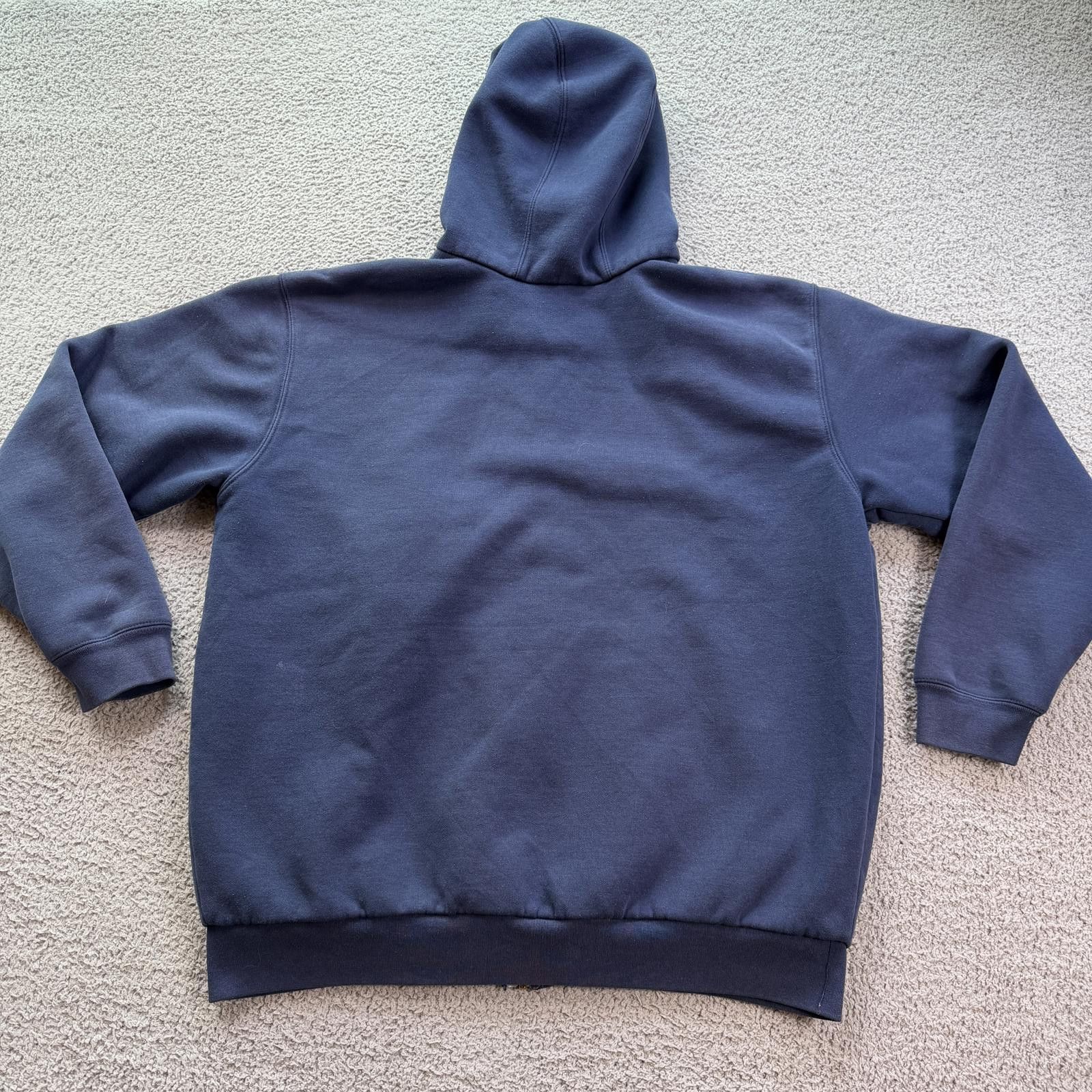 Carhartt Carhartt J140 Navy Blue Full Zip Hooded Jacket XL Thermal Size US XL / EU 56 / 4 - 2 Thumbnail