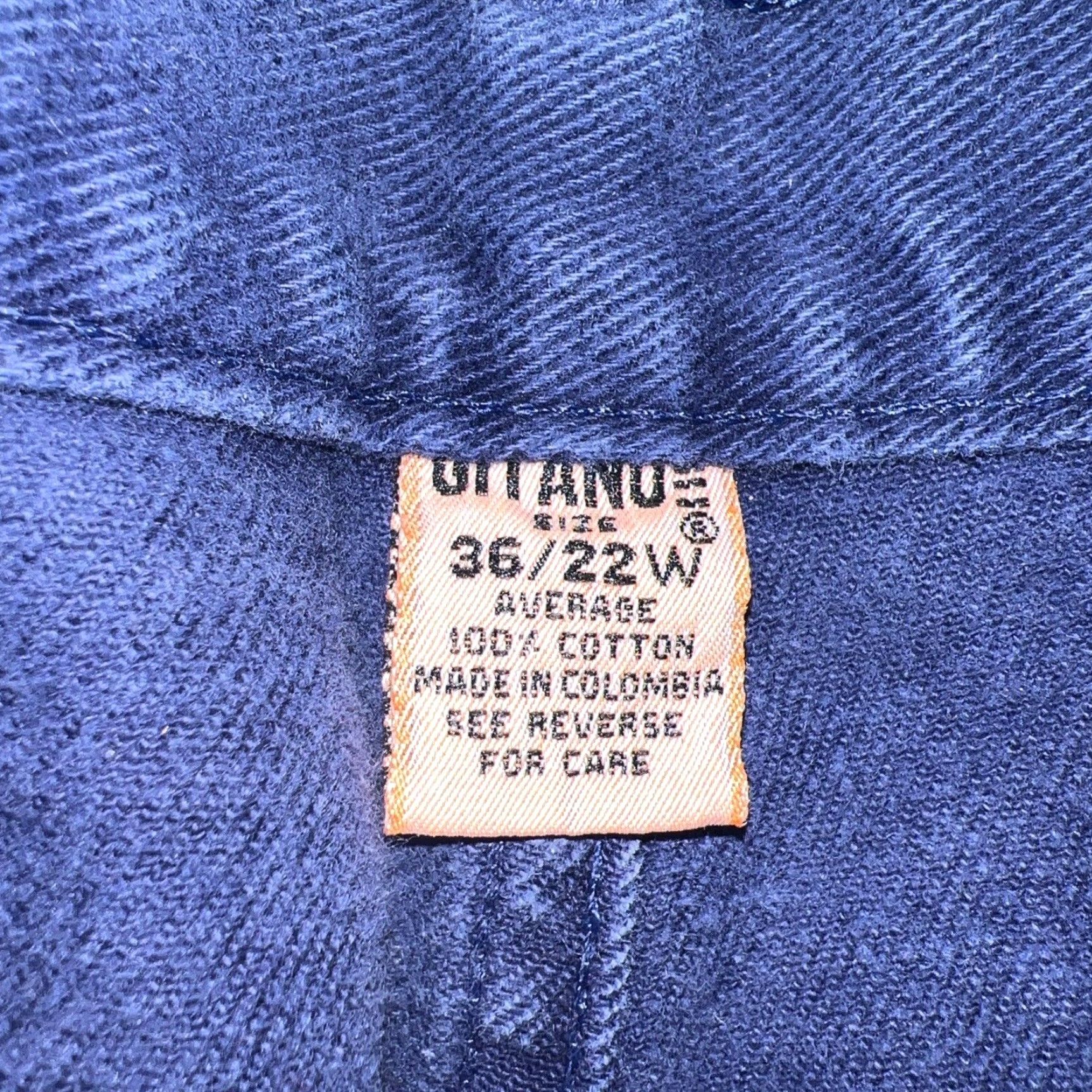 Vintage VINTAGE Gitano Men's Jeans Size 36 Blue Straight Fit 29 Inch Inseam Size US 36 / EU 52 - 5 Thumbnail