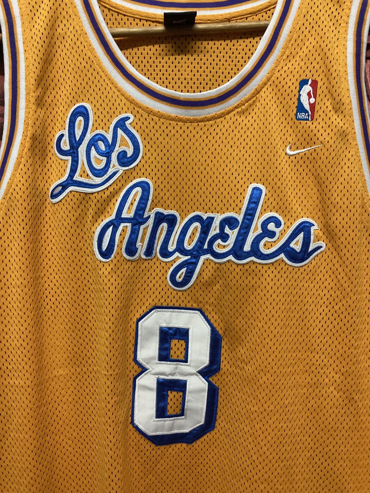 Japanese Brand Vintage NBA 8 KOBE BRYANT LA LAKERS Size US XL / EU 56 / 4 - 4 Thumbnail