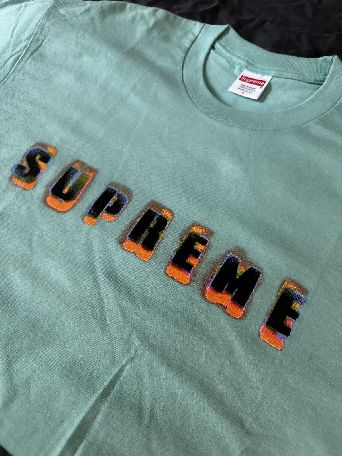 Supreme Supreme Stencil Tee Size US L / EU 52-54 / 3 - 2 Thumbnail