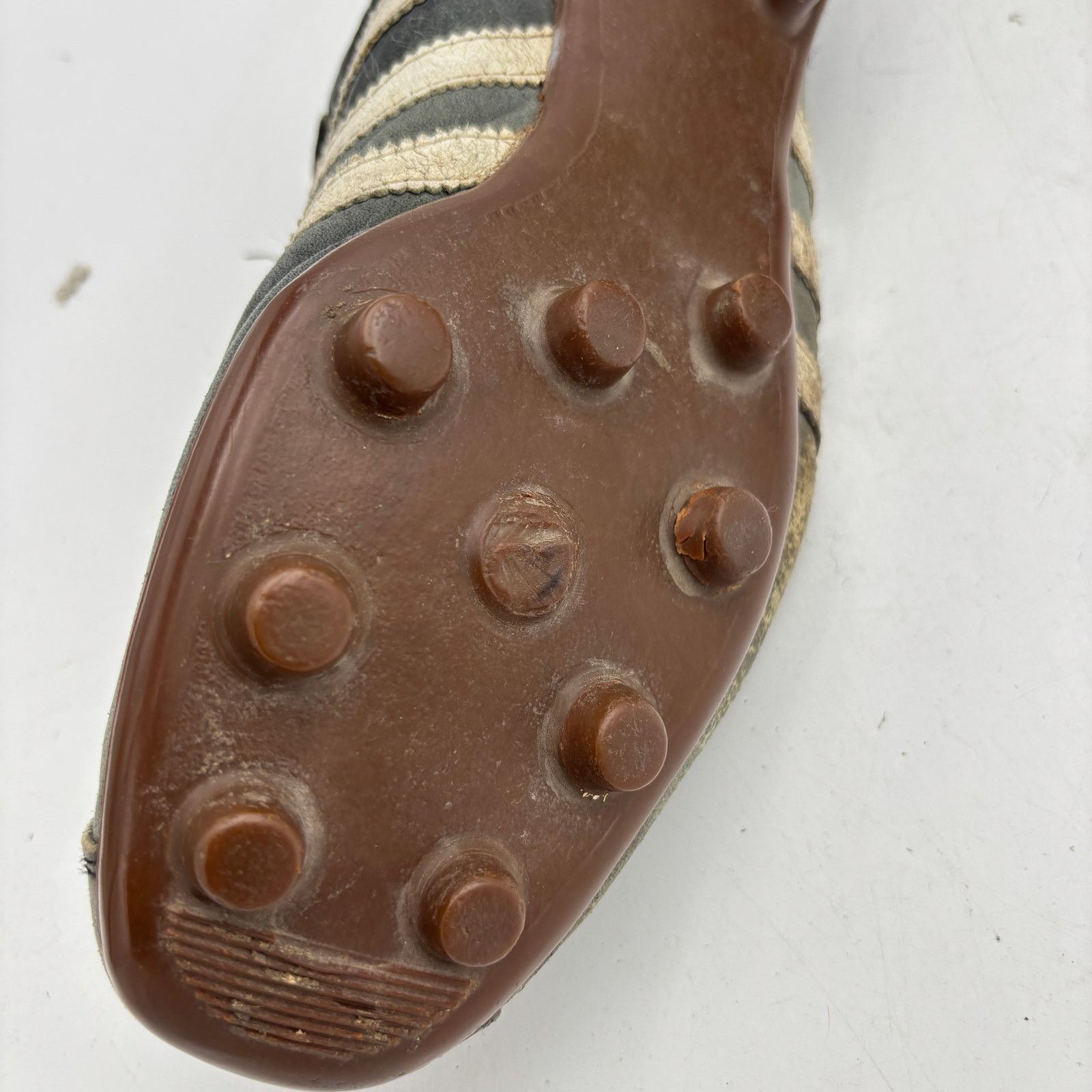 Adidas 60s Adidas Soccer Cleats Futbol West Germany Shoes 10.5-11 Size US 10 / EU 43 - 13 Thumbnail