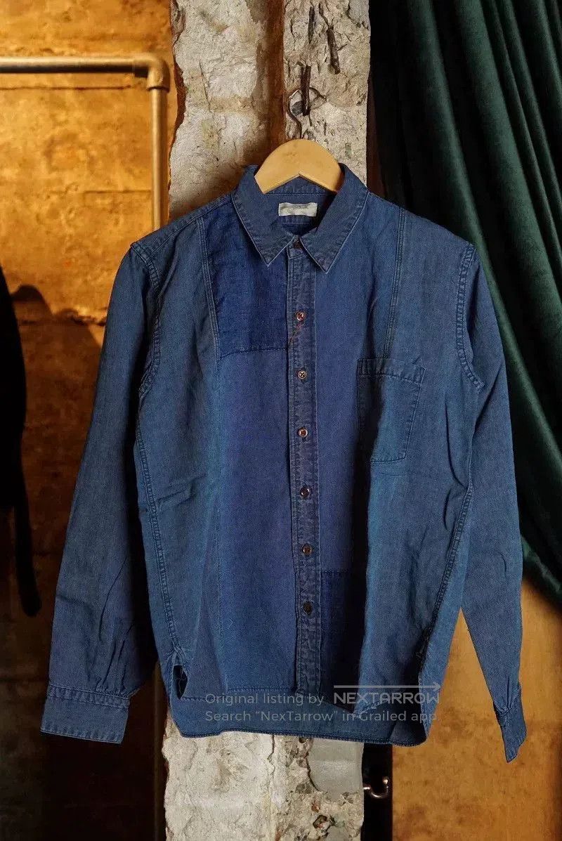 Sankuanz Unique Washable Denim Shirt for Casual Wear. Size US L / EU 52-54 / 3 - 1 Thumbnail