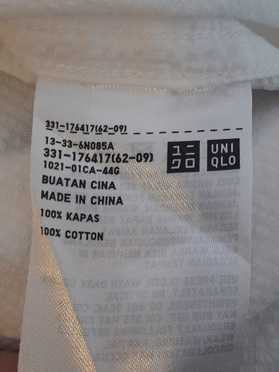 Designer × Japanese Brand × Uniqlo Uniqlo X Le Maire Shirt White Size US M / EU 48-50 / 2 - 5 Thumbnail