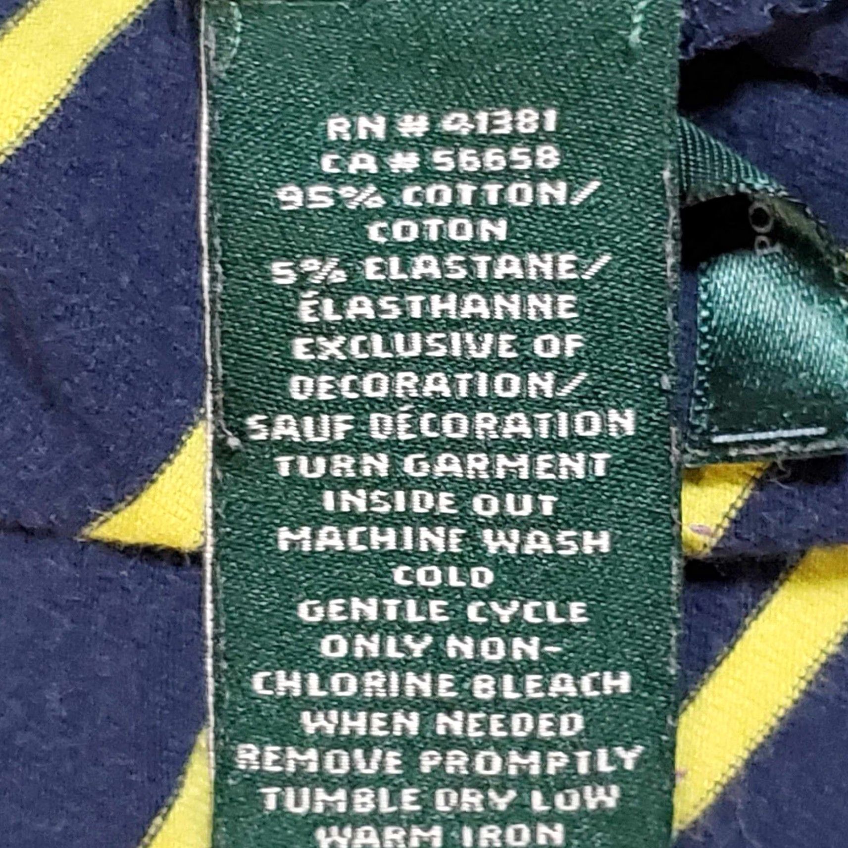 Ralph Lauren Lauren Ralph Lauren Active Long Sleeve Top Womens XL Striped Blue Yellow Size XL / US 12-14 / IT 48-50 - 8 Thumbnail