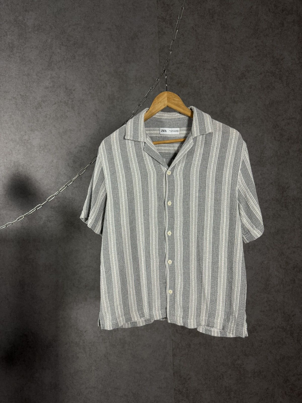 Zara Zara Man designer hawaiian heavy shirt Size US M / EU 48-50 / 2 - 1 Thumbnail