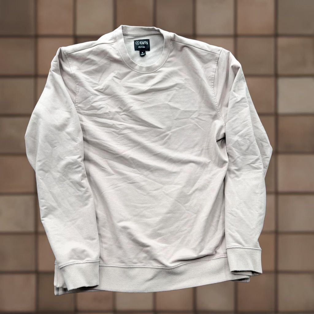 Cuts Cuts Pink Hyperloop Crewneck Pullover Mens Medium Split-Hem Sweater Casual Shirt Size US M / EU 48-50 / 2 - 1 Thumbnail