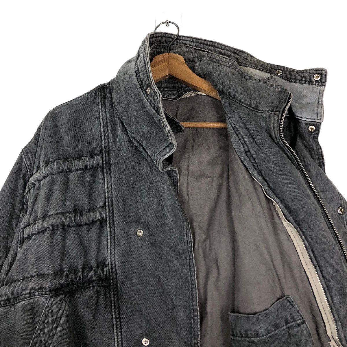 Hysteric Glamour 🔥Bondage Parachute Biker Bomber Jacket New Man Japan Made Size US M / EU 48-50 / 2 - 11 Thumbnail
