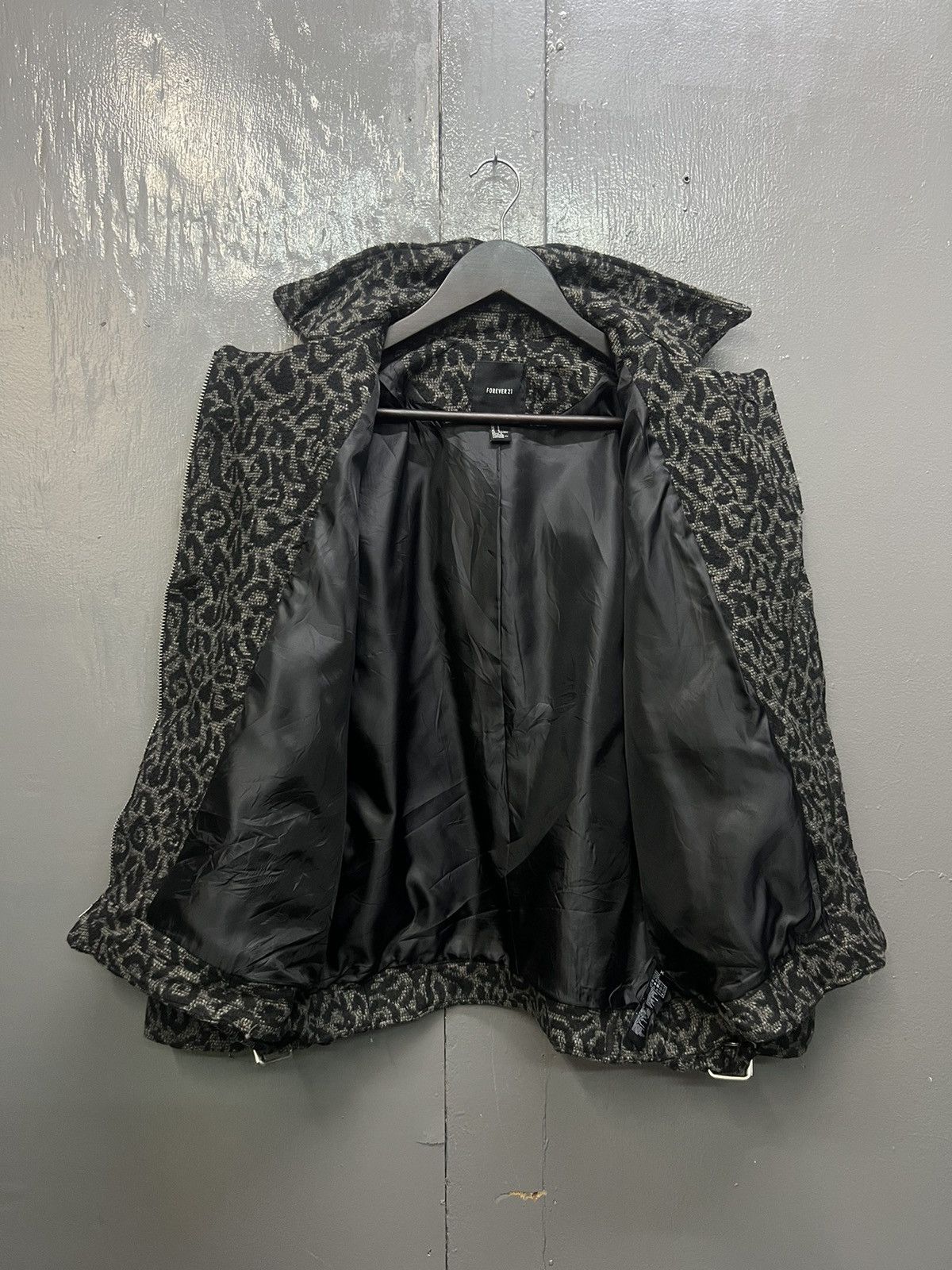 Forever 21 × Japanese Brand Forever 21 Double Collar Wool Jacket Size S / US 4 / IT 40 - 5 Thumbnail
