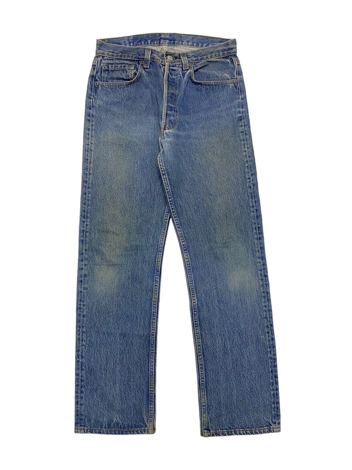 Levis Vintage Clothing 501 0115 Straight Cut Button Fly