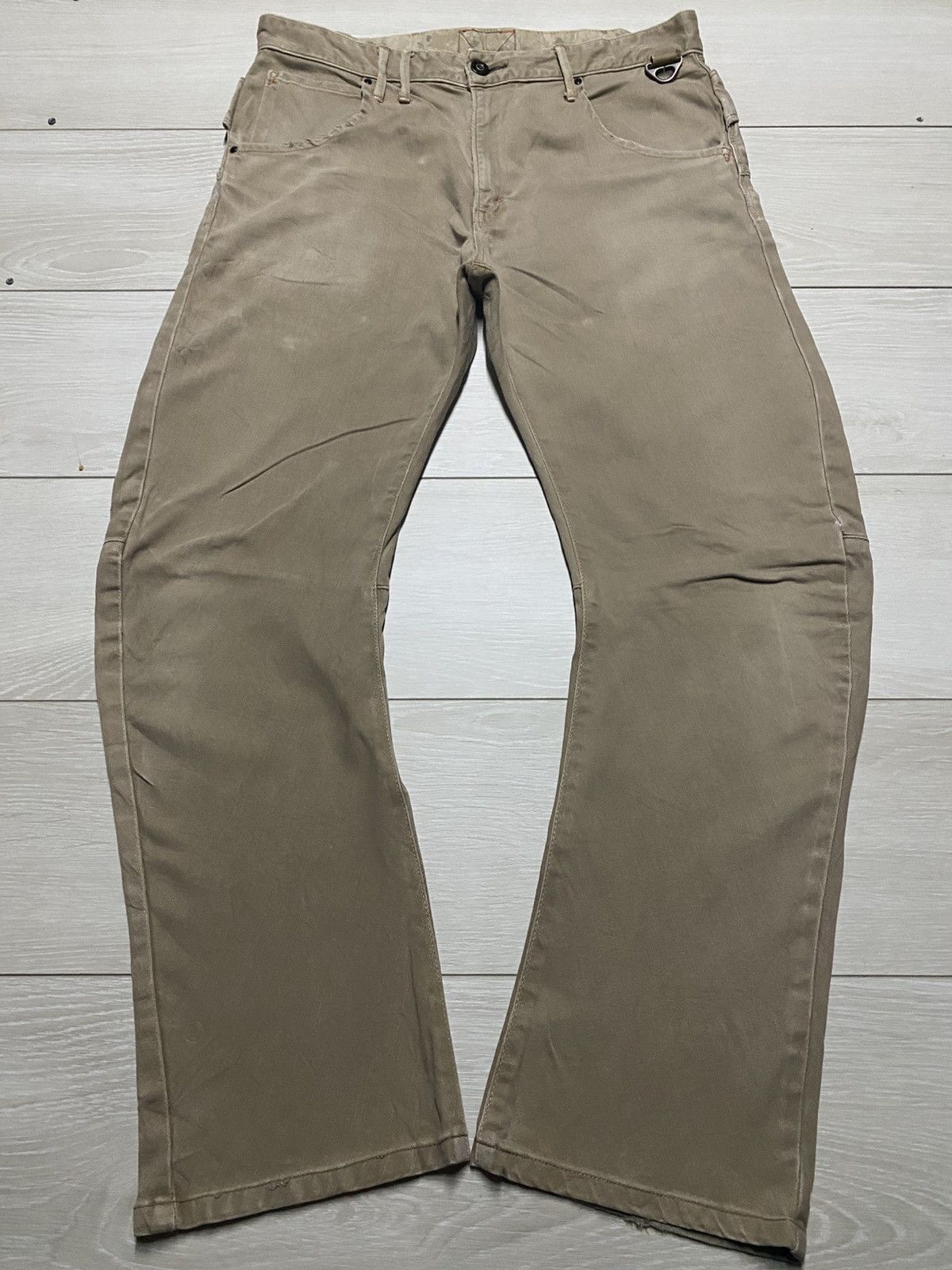 Edwin Vintage Edwin E Function Khakis Curve Leg Jeans Size US 35 - 1 Thumbnail